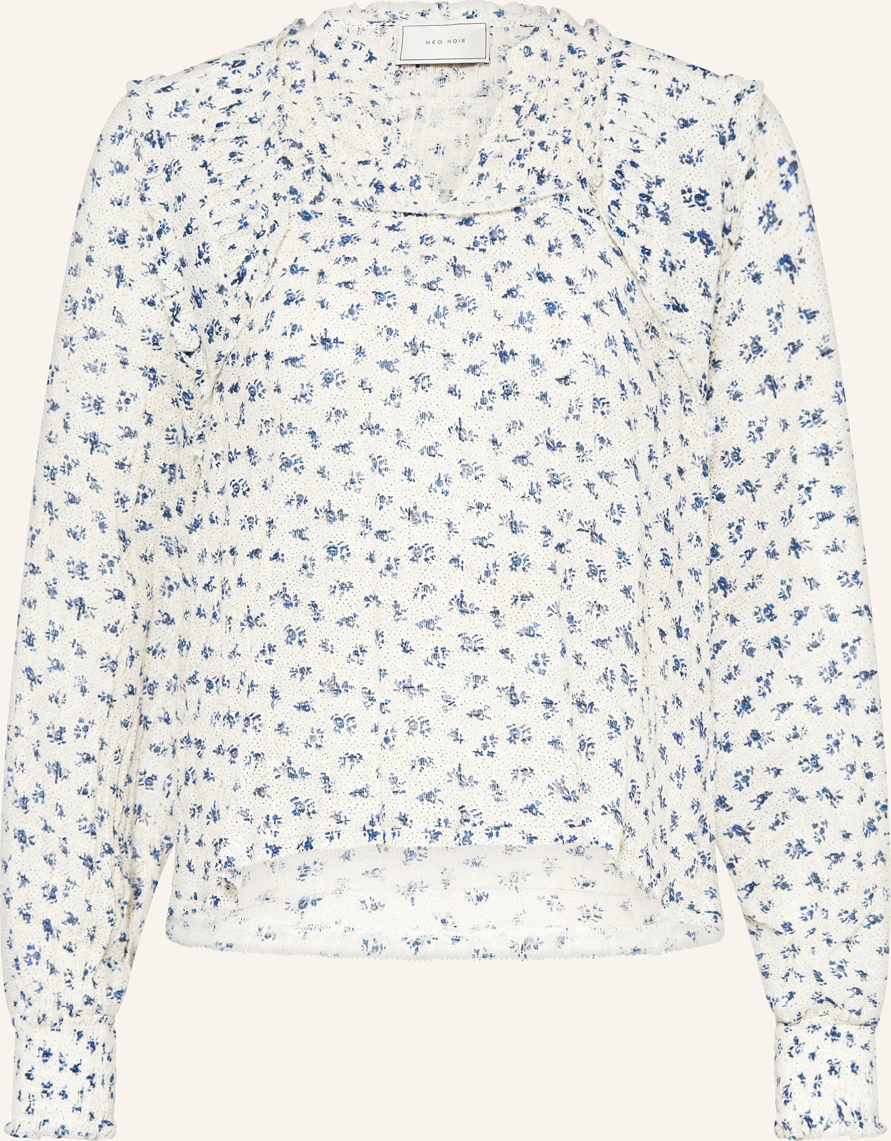 Neo Noir Blusenshirt Nipoa blau