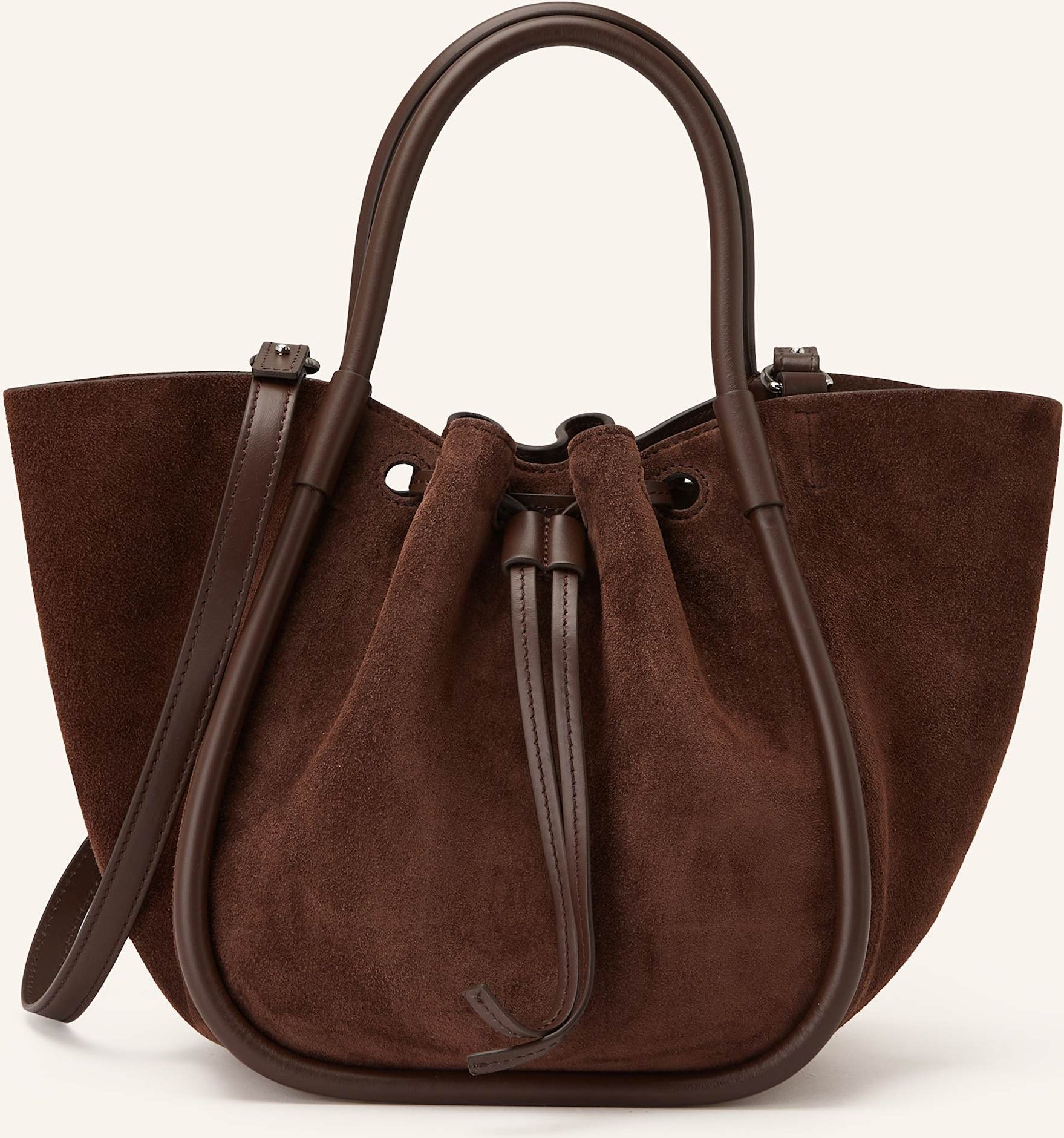 Proenza Schouler Shopper Ruched Small braun