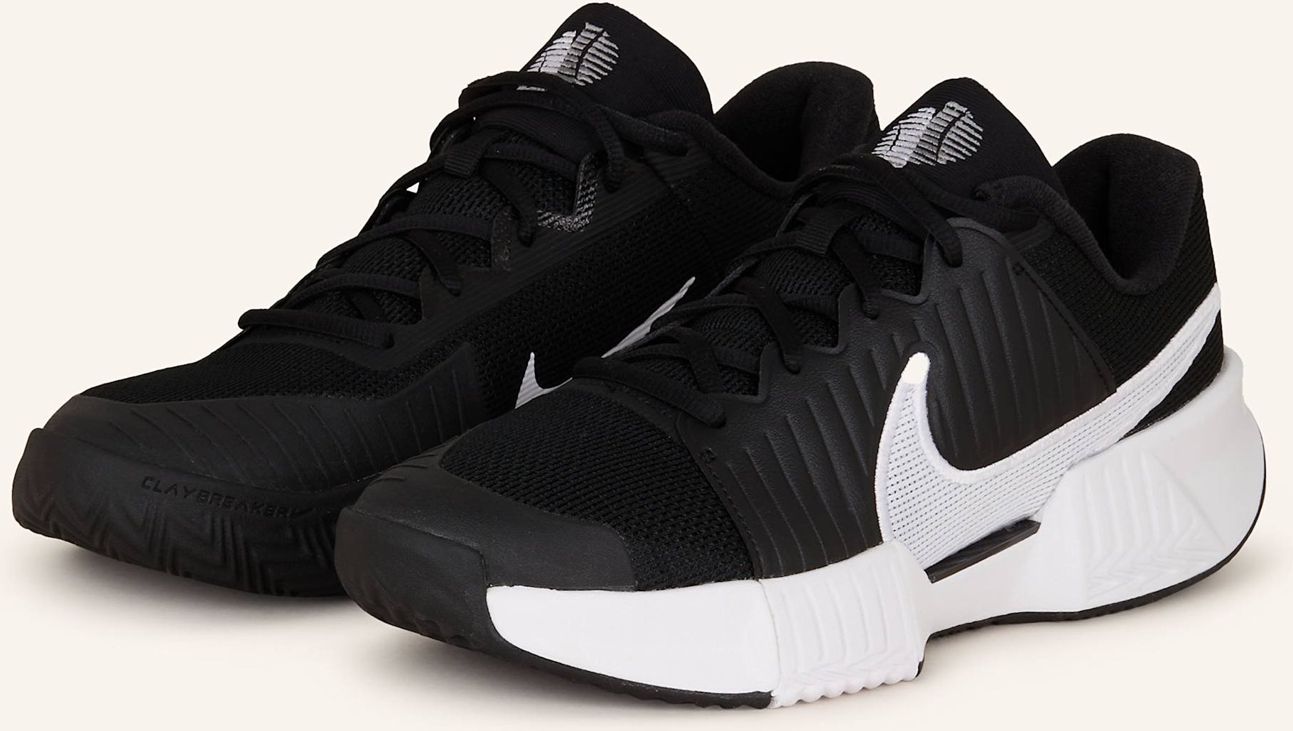 Nike Tennisschuhe Zoom Gp Challenge Pro schwarz