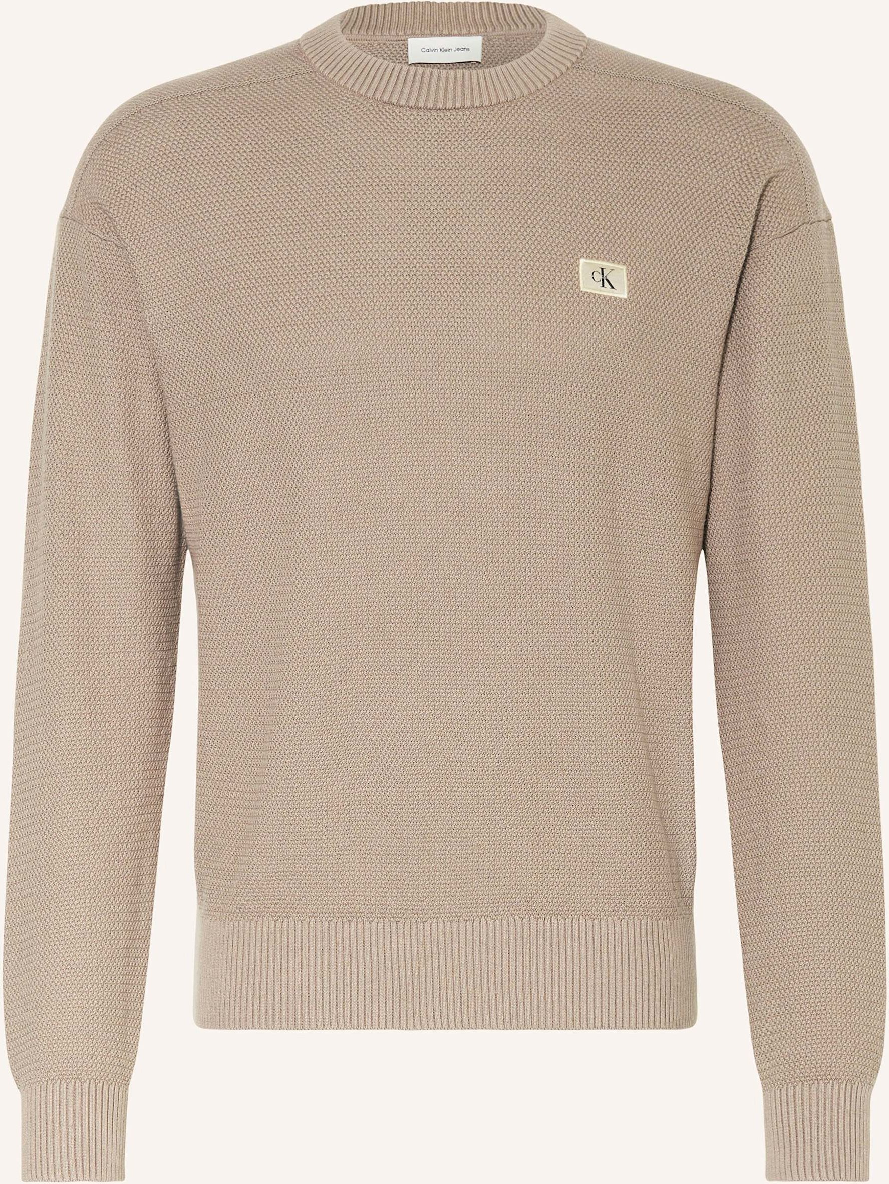 Calvin Klein Jeans Pullover beige