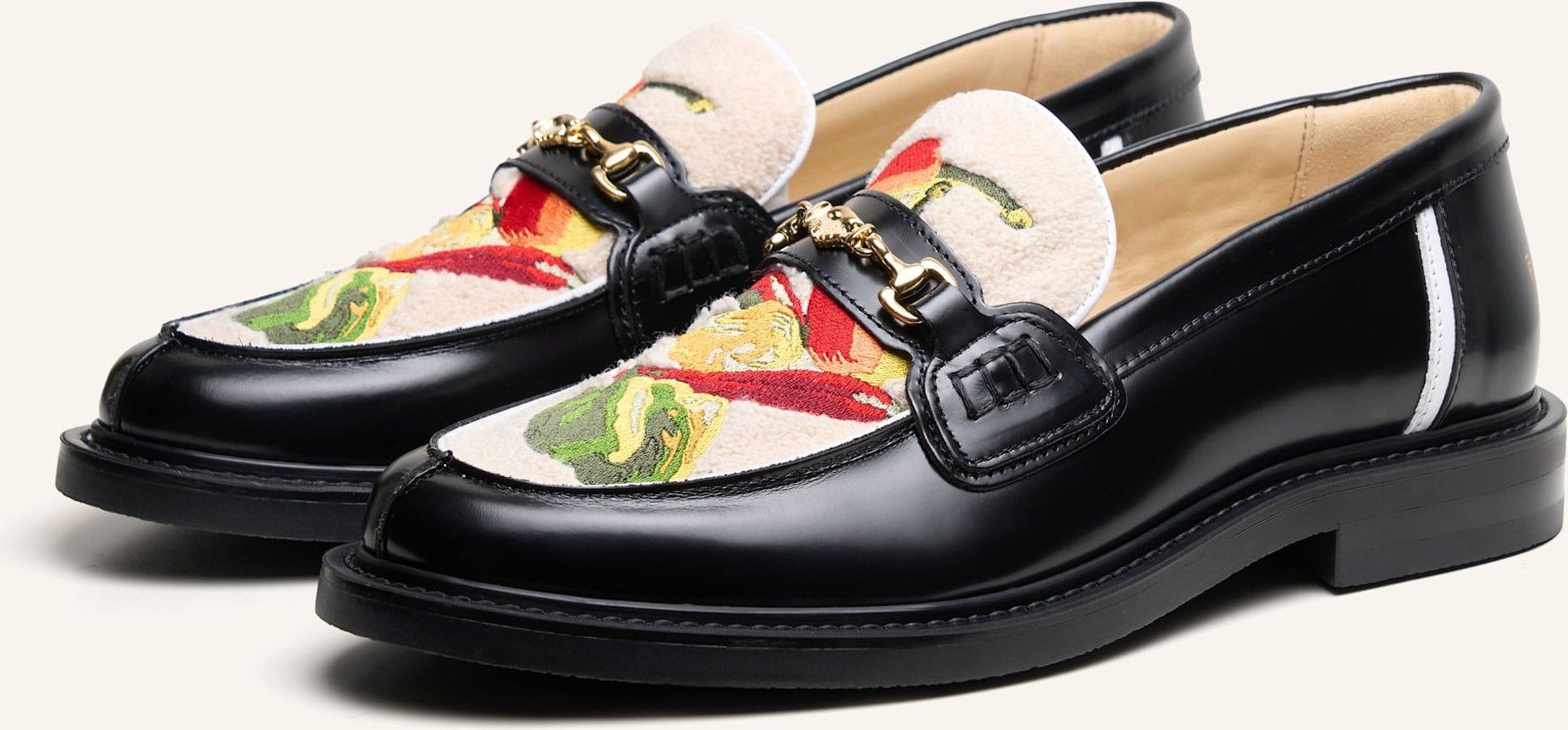 Filling Pieces Slipper Pepper schwarz