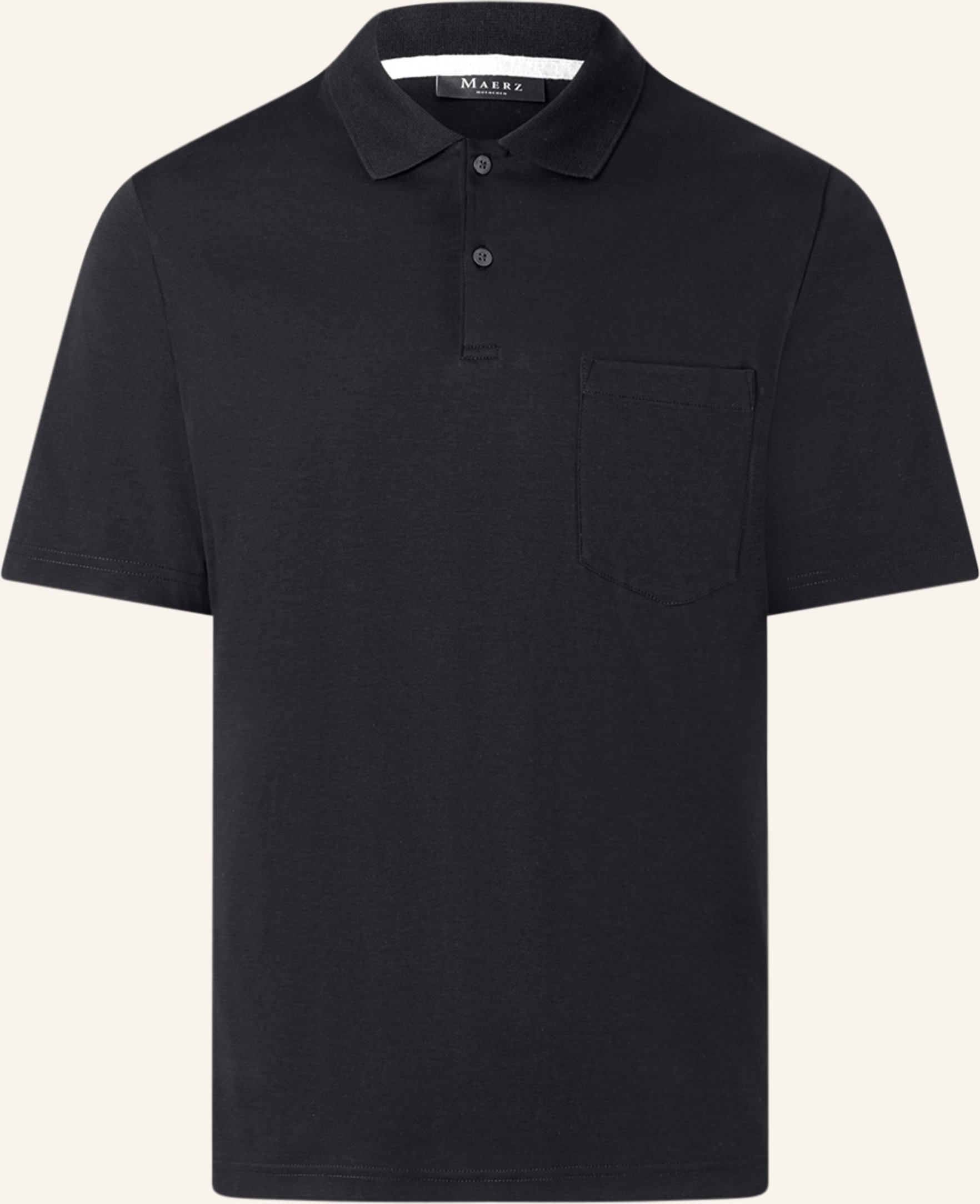Maerz Muenchen Jersey-Poloshirt blau