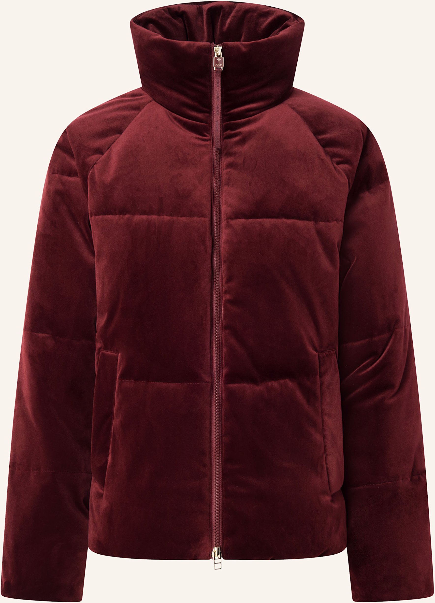 Thumbnail - Joop! Steppjacke Oana Aus Samt rot
