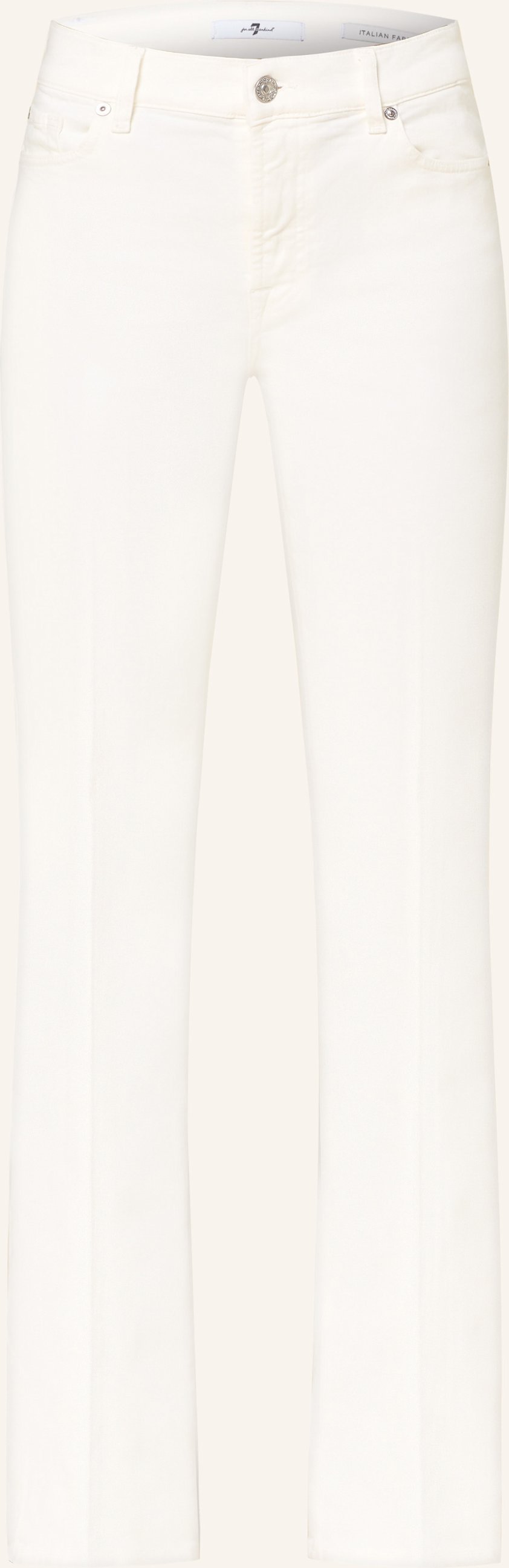 Thumbnail - 7 For All Mankind Bootcut Jeans Bootcut Cloud White weiss