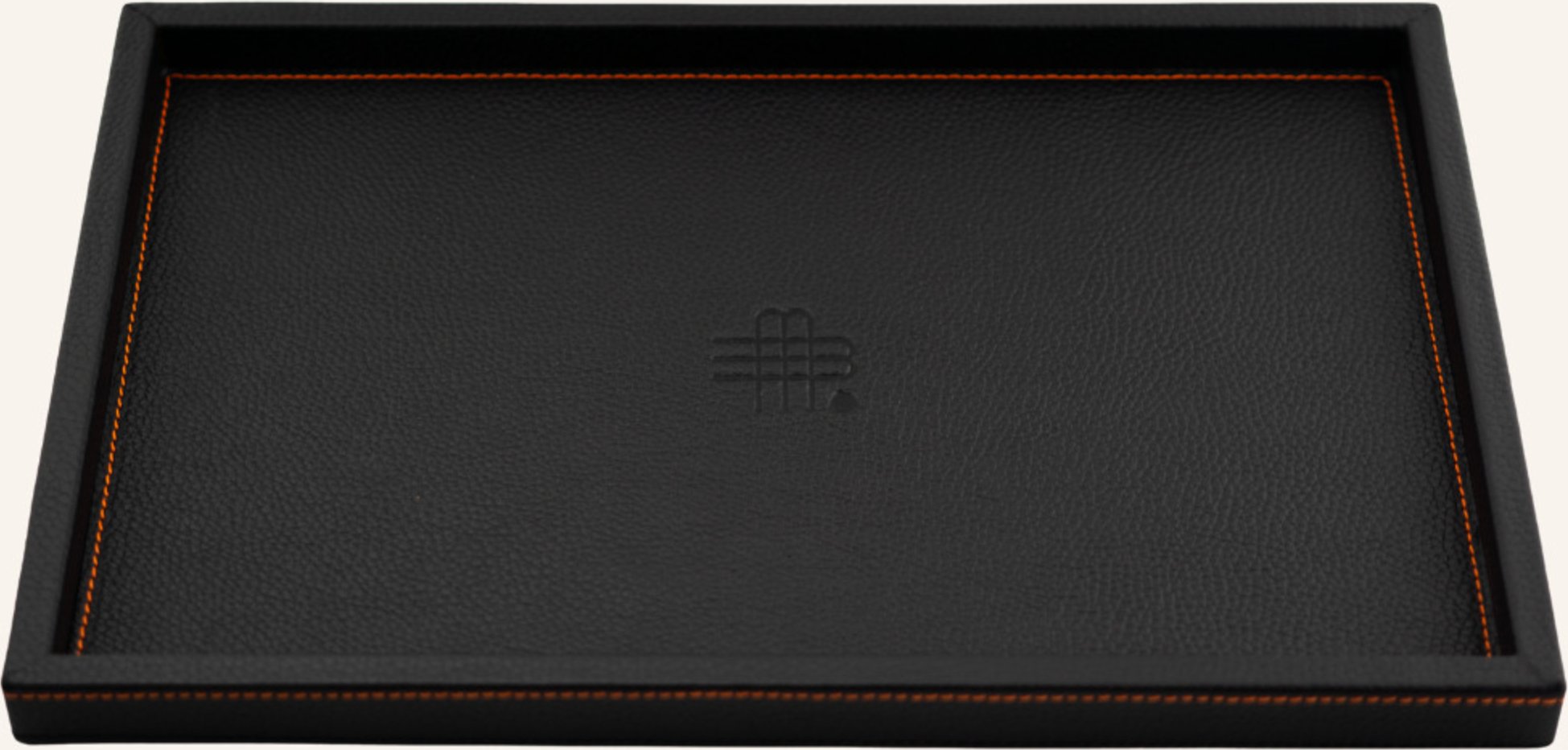 Gebauer & Gebauer Ledertablett schwarz