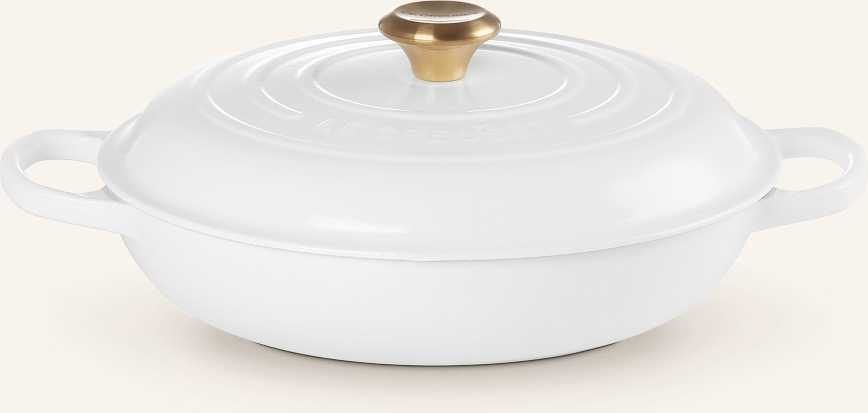 Le Creuset Gourmet-Profitopf Signature weiss