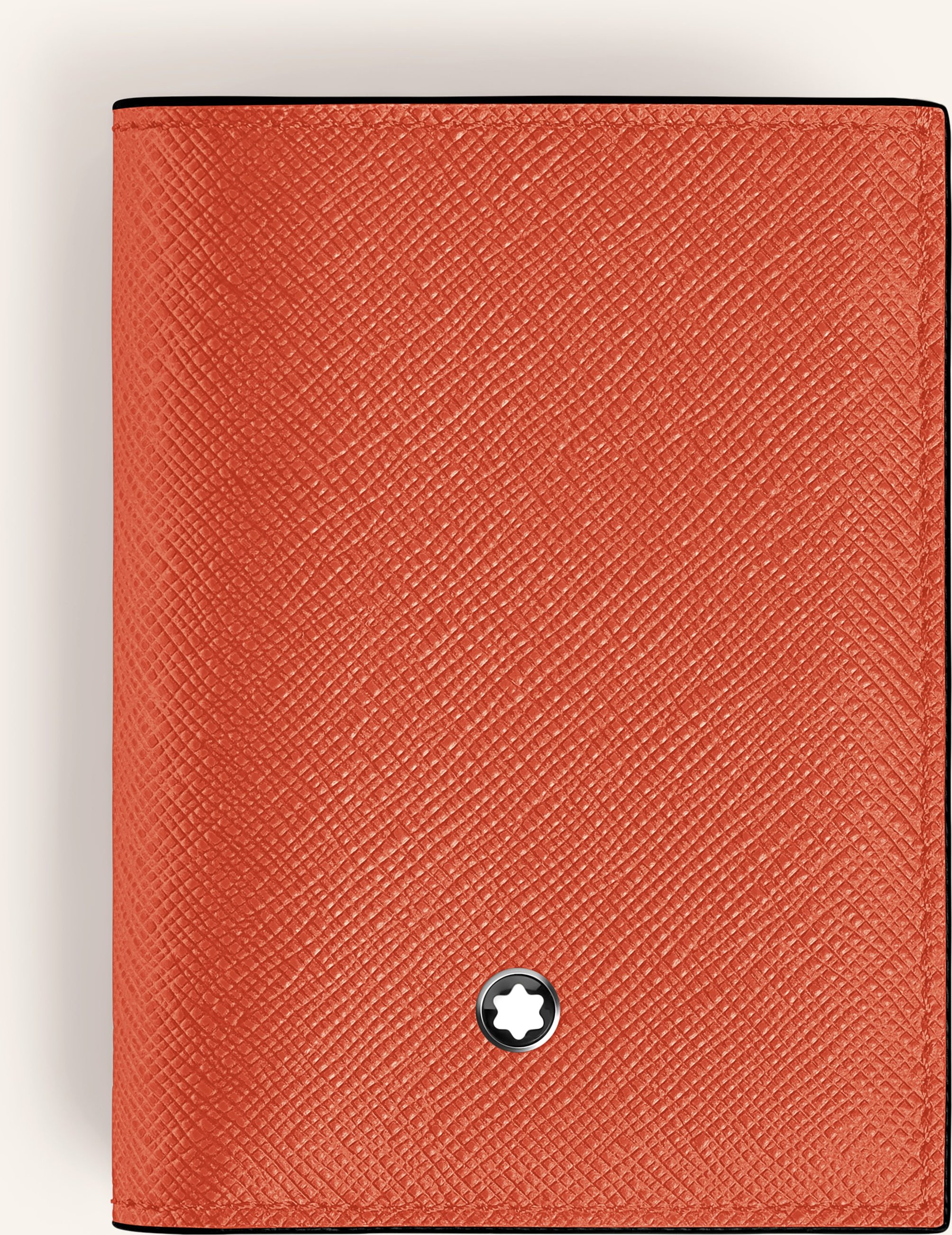 Montblanc Saffiano-Geldbörse Sartorial orange