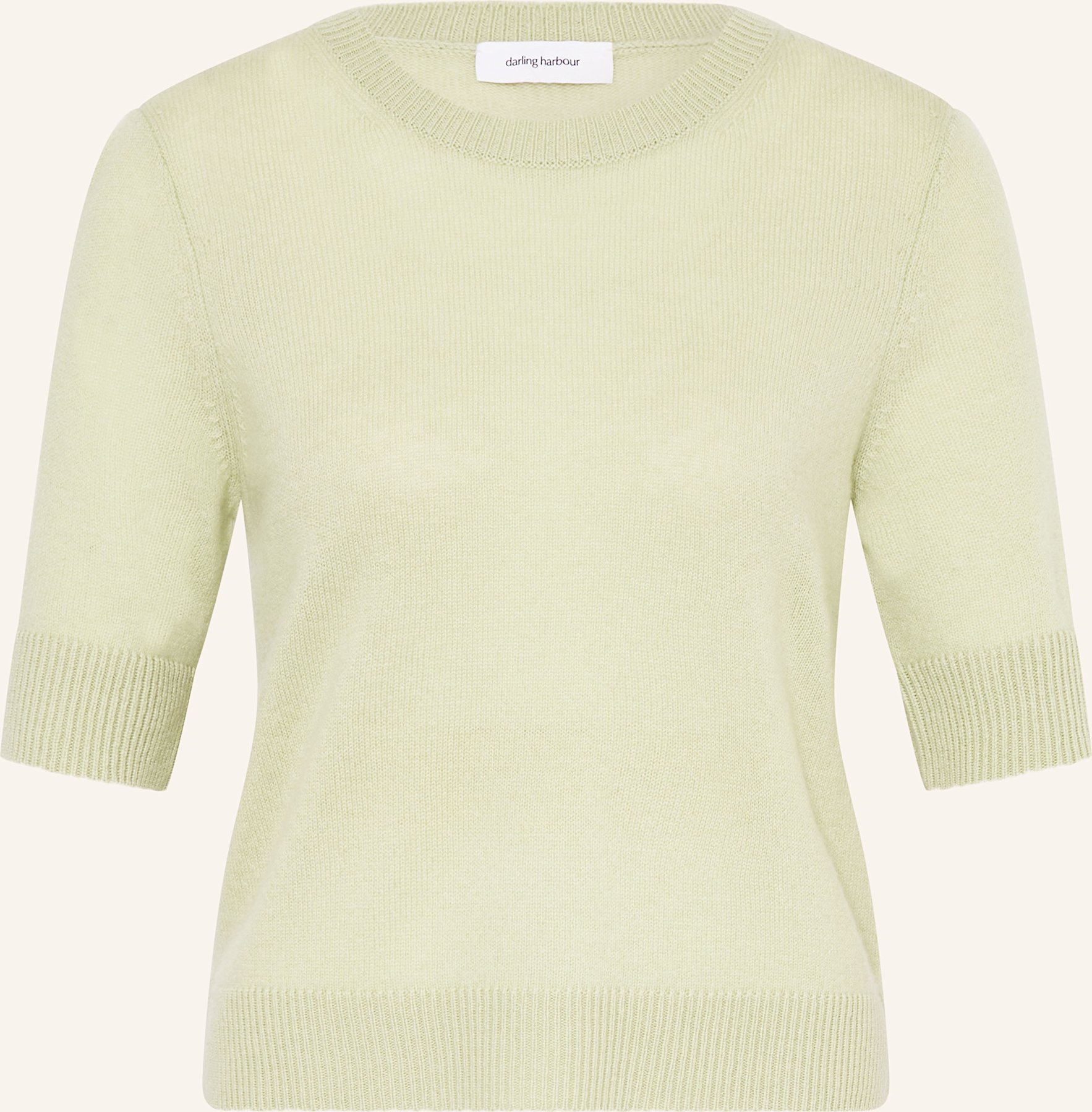 Darling Harbour Strickshirt Mit Cashmere gruen