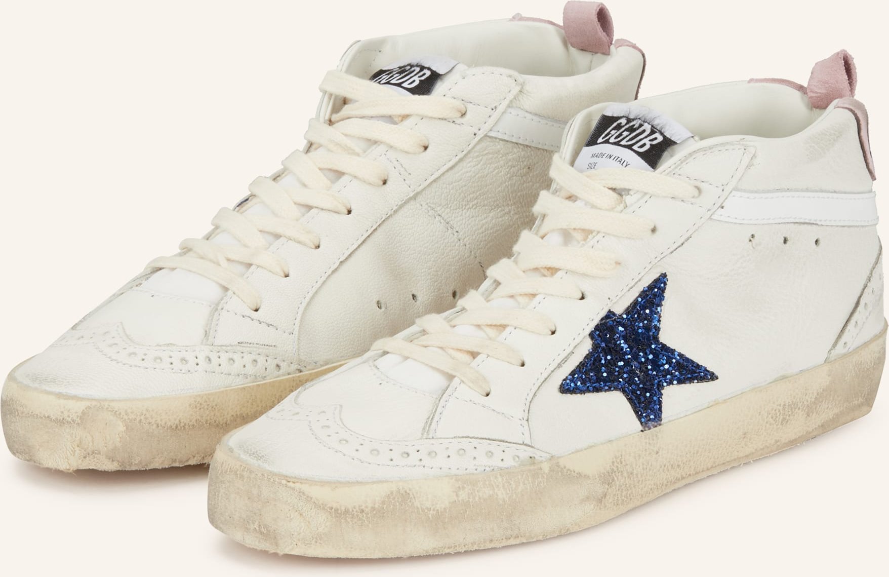 Golden Goose Hightop-Sneaker Mid Star weiss