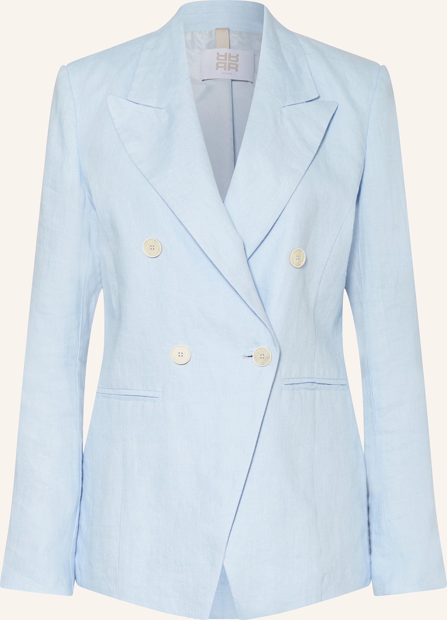 Riani Leinenblazer blau