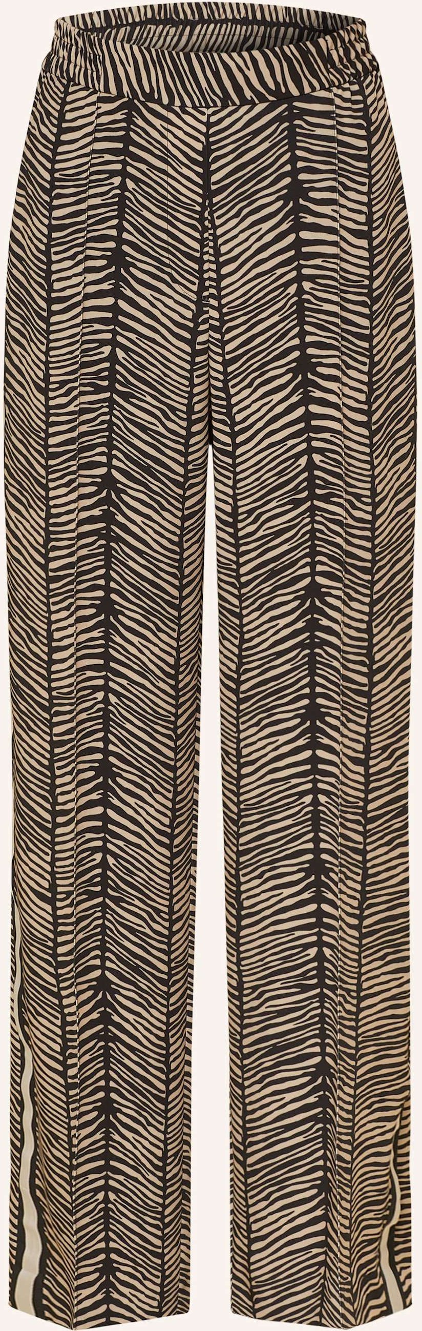 Marc Cain Marlenehose Washington Mit Galonstreifen beige