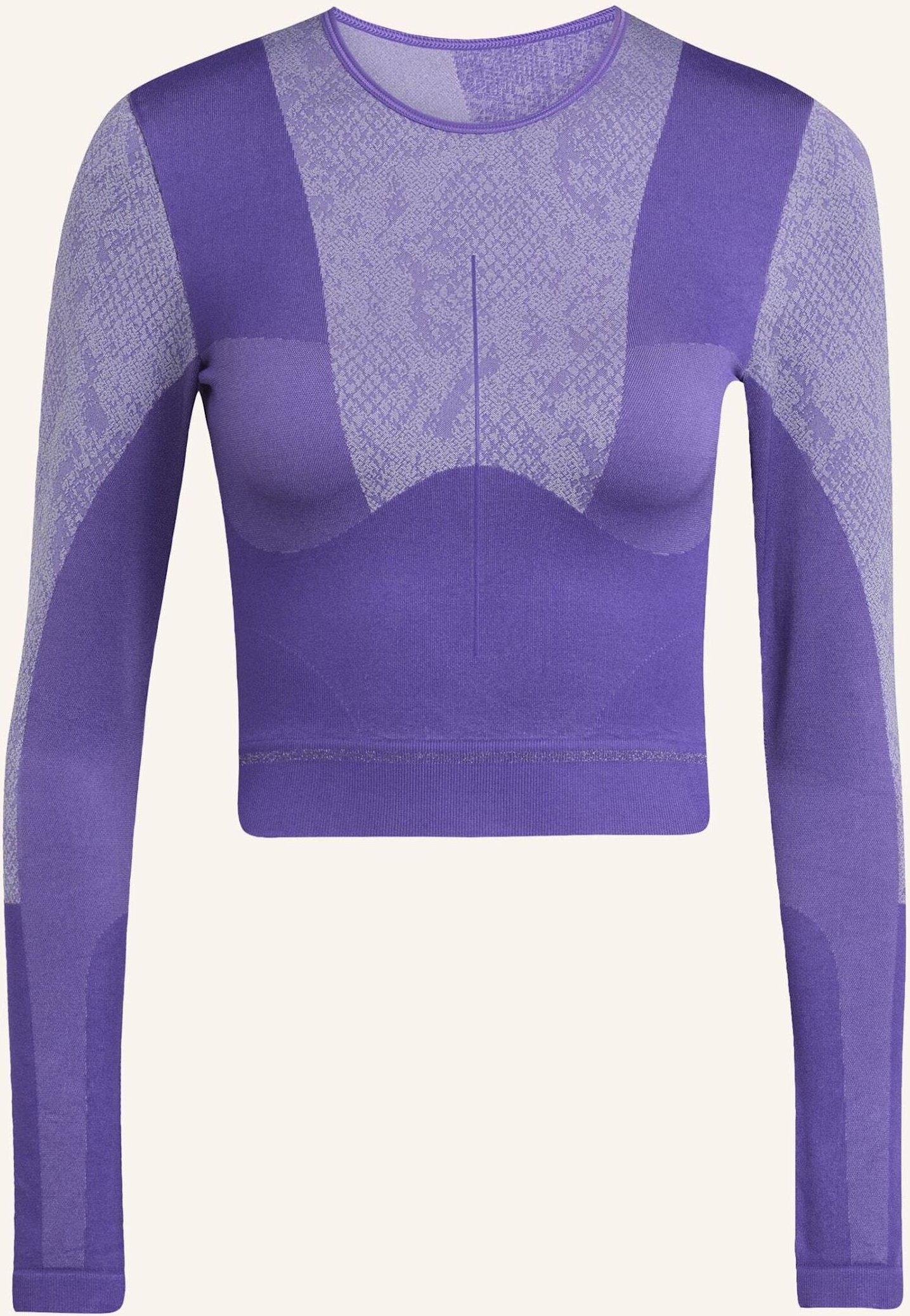 Adidas By Stella Mccartney Adidas By Stella Mccartney Seamless Yoga Longsleeve lila