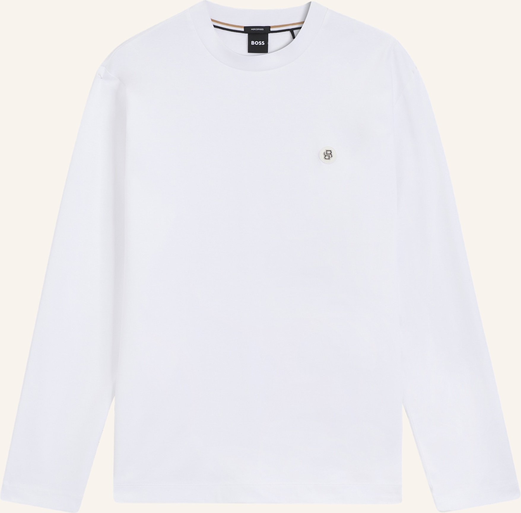 Boss T-Shirt Townley 01_Ti Regular Fit weiss