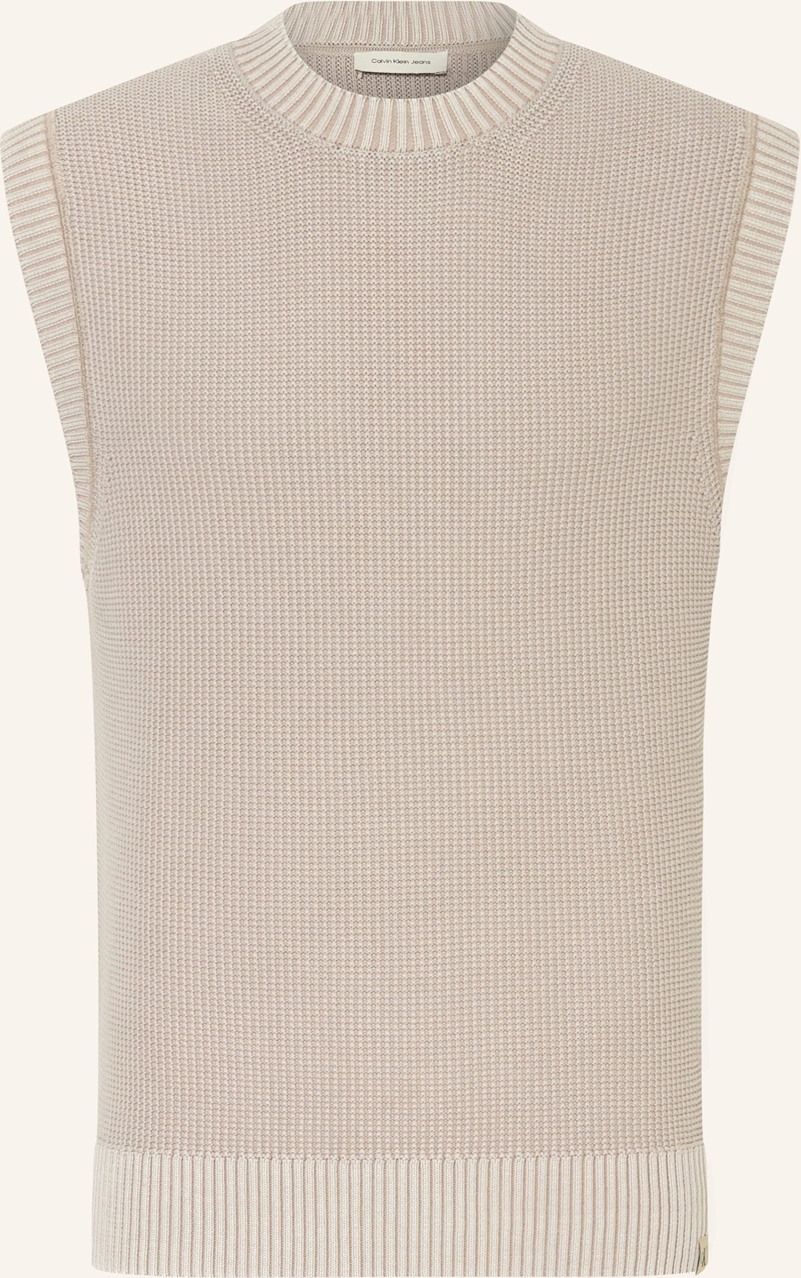 Calvin Klein Jeans Pullunder braun