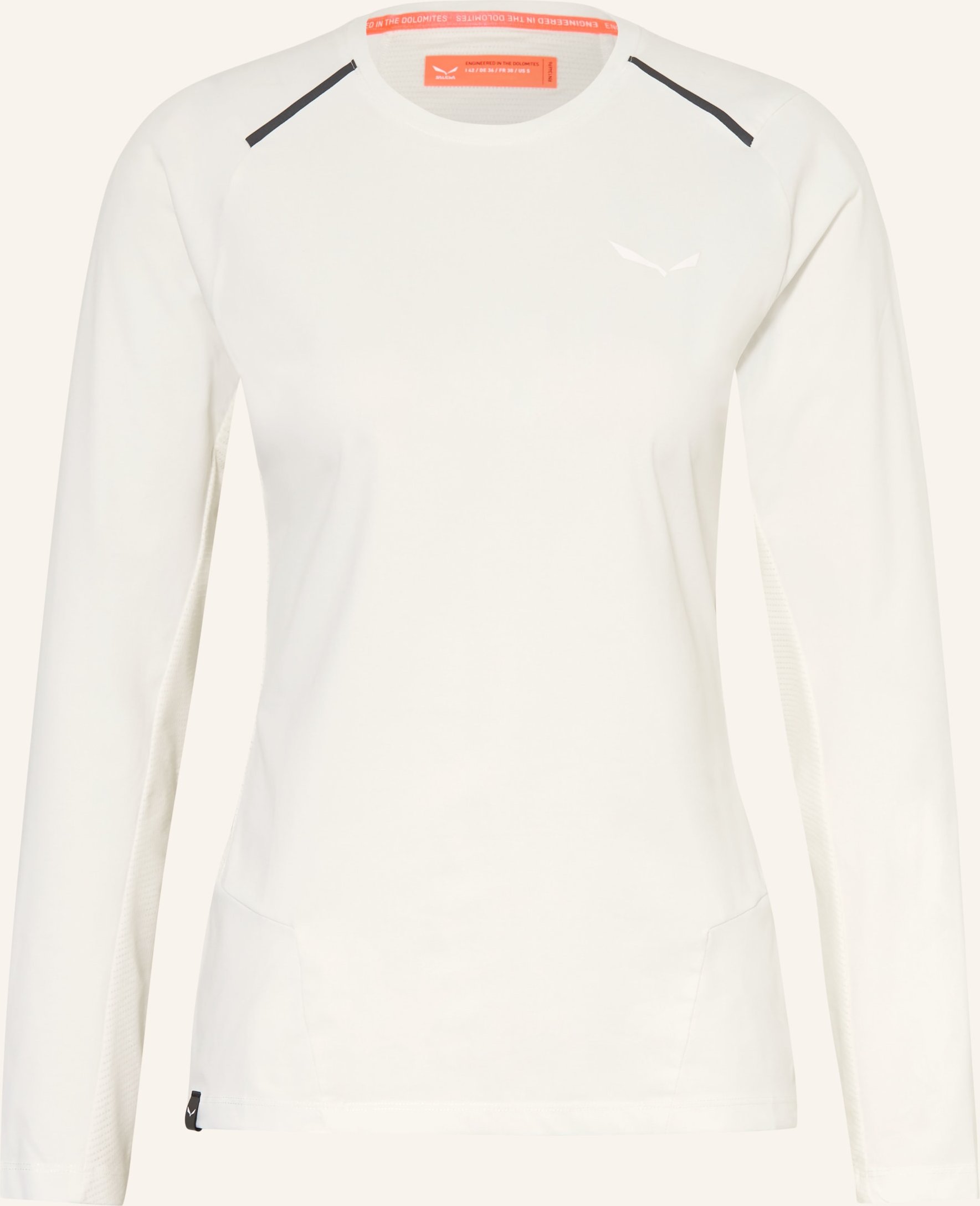 Salewa Longsleeve Pedroc Dry'ton weiss