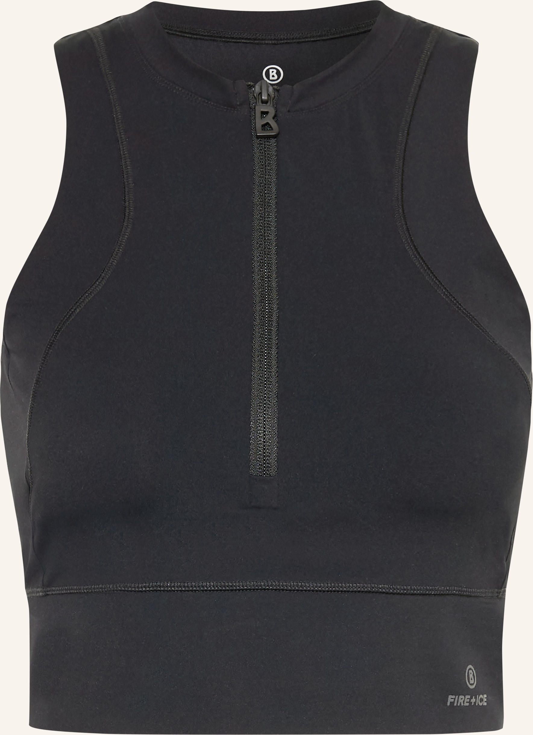 Fire+Ice Funktionstop Caia schwarz