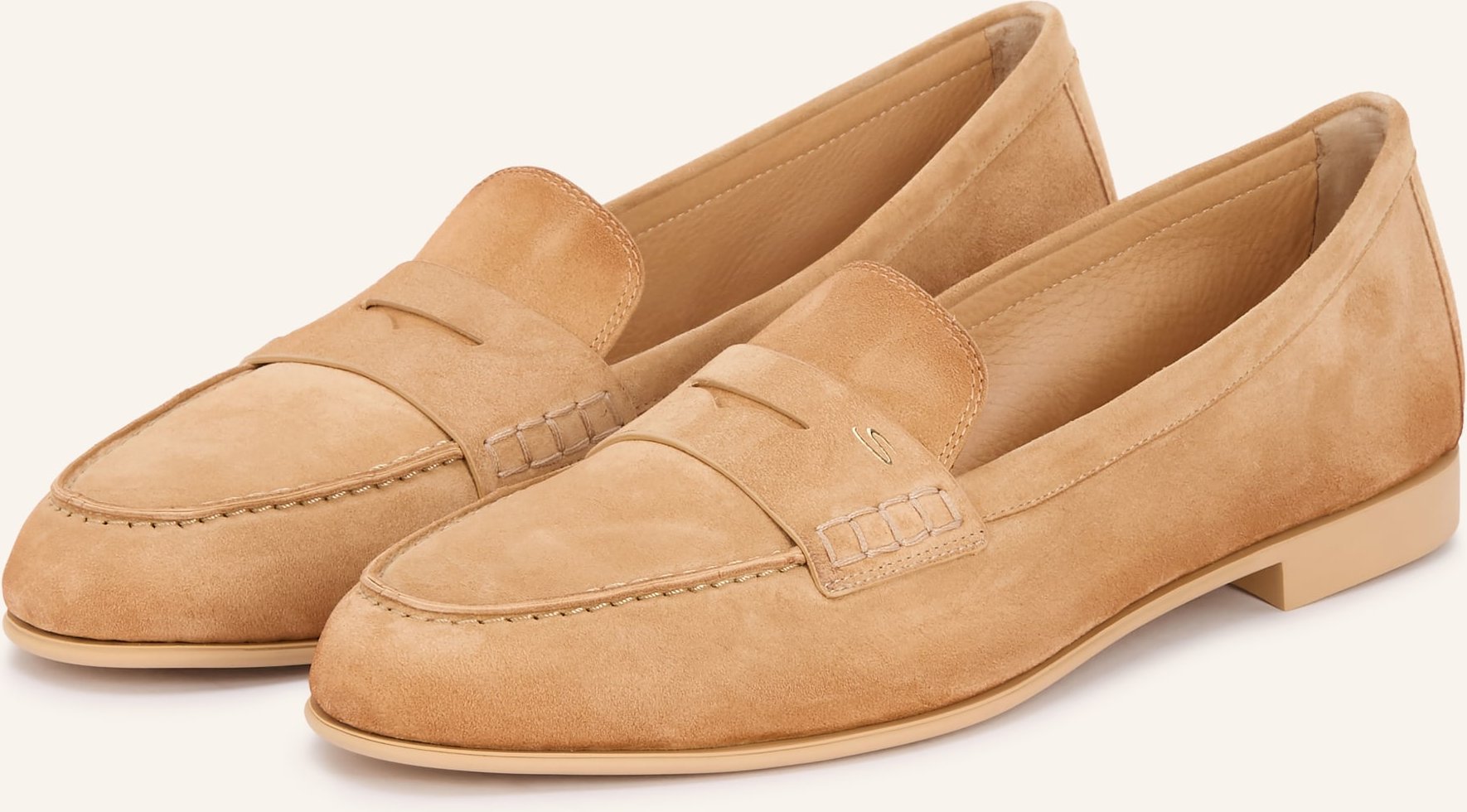 Santoni Penny-Loafer Vibe beige