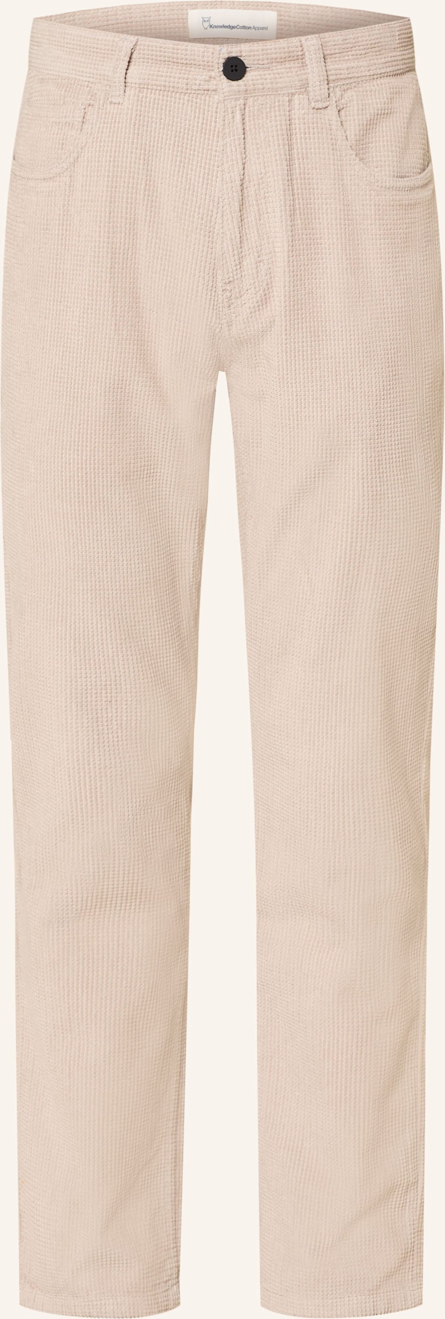 Thumbnail - Knowledgecotton Apparel Cordhose Chuck Classic Straight Leg Fit beige