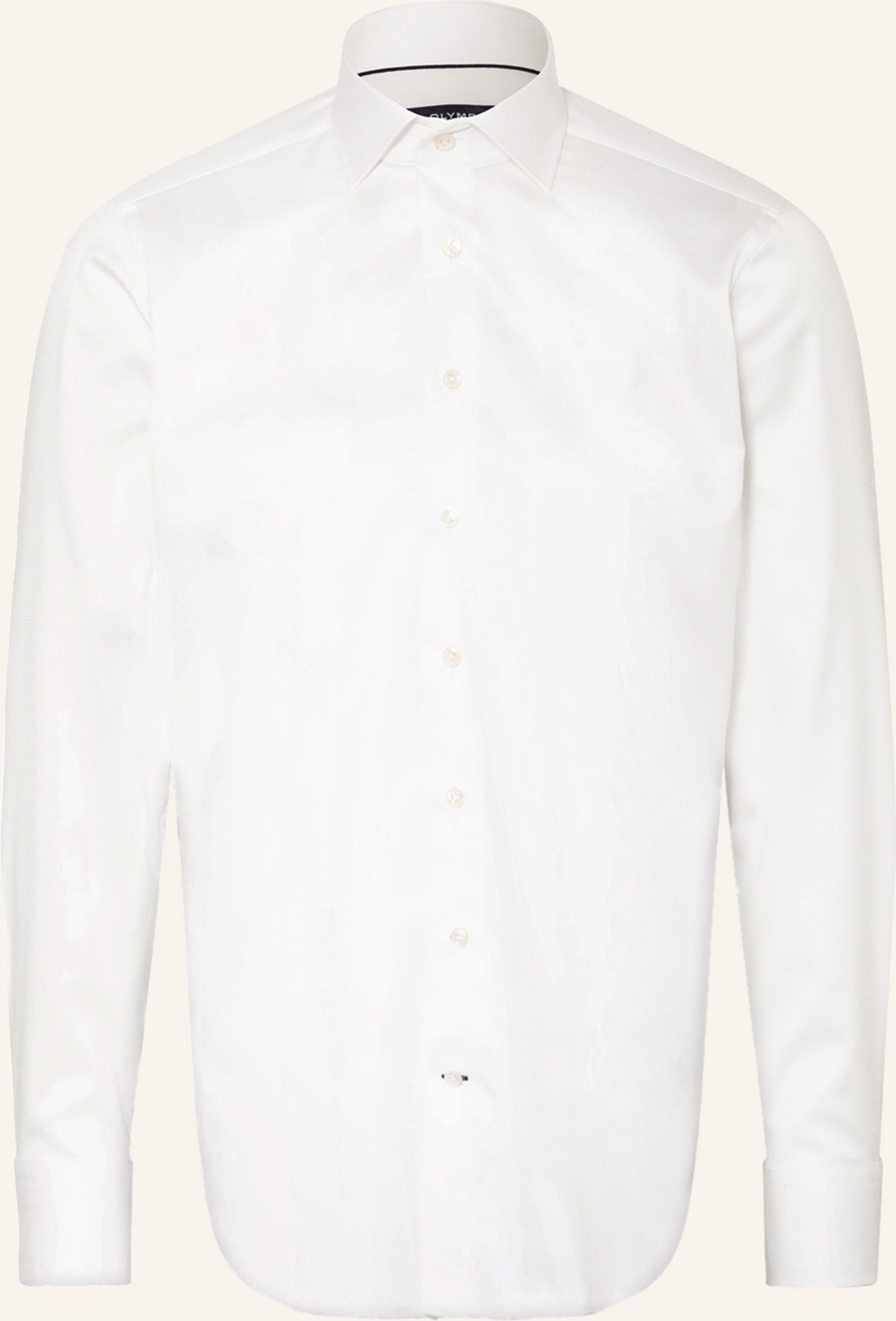 Thumbnail - Olymp Signature Hemd Tailored Fit weiss
