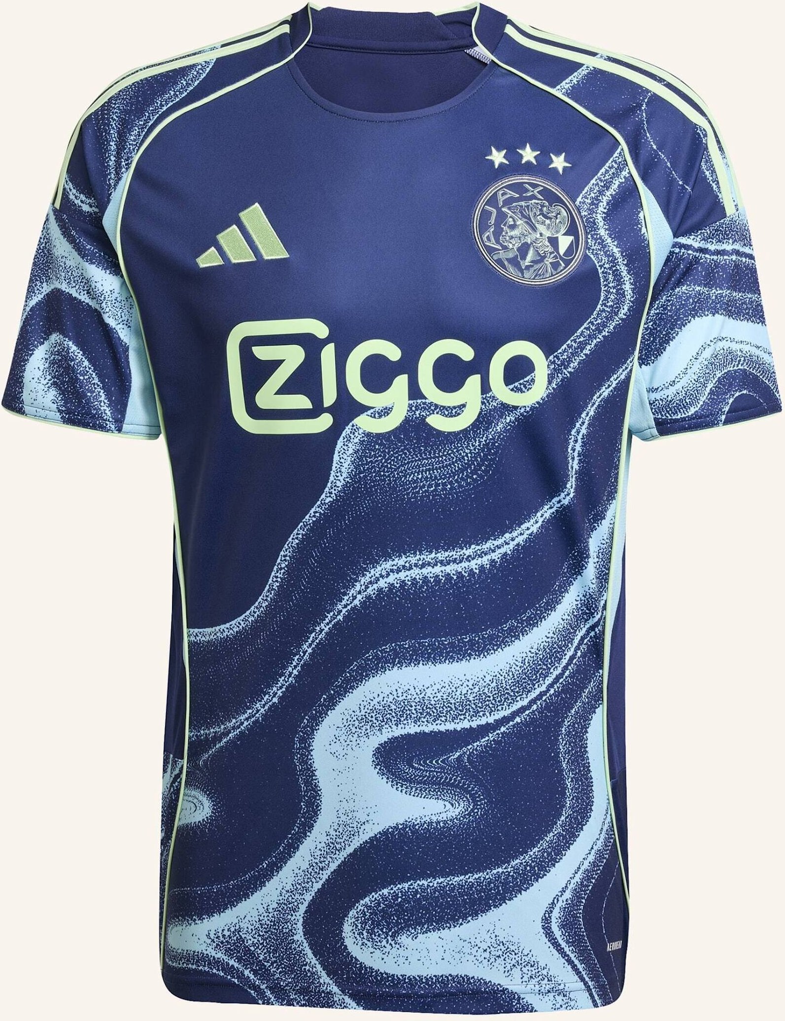 Thumbnail - Adidas Ajax Amsterdam 25/26 Auswärtstrikot blau