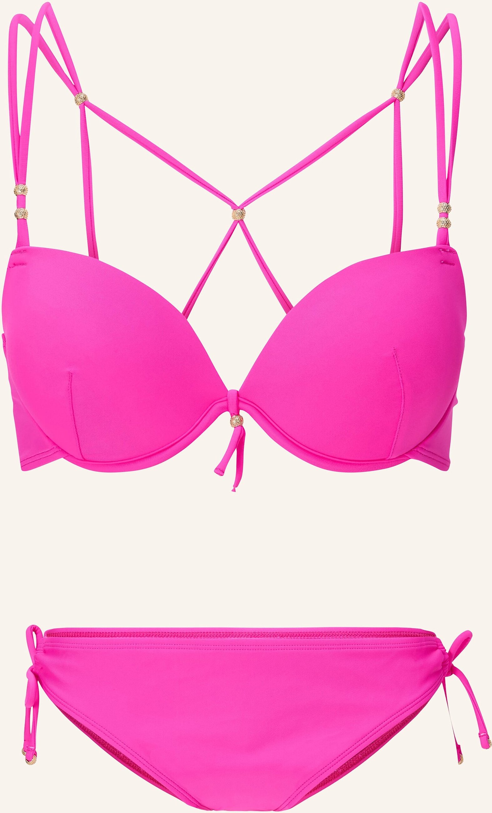 Lingadore Halterneck Bikiniset pink