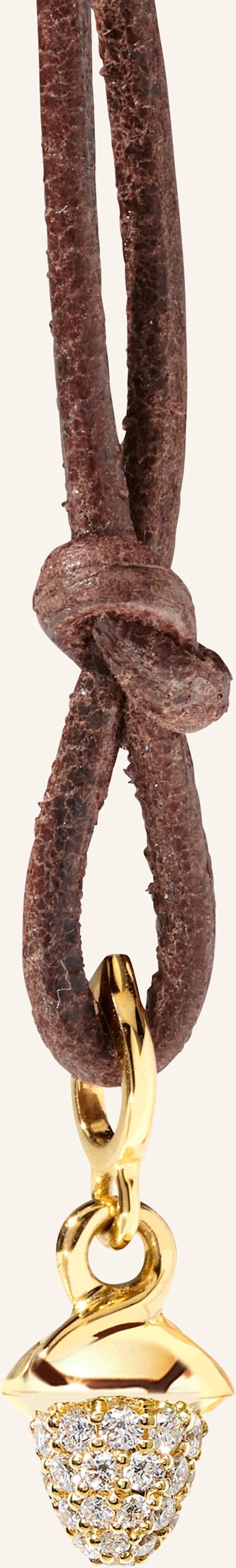 Tamara Comolli Anhänger Pendant Minimikado Diamond Pavé 18k Gelbgold gold