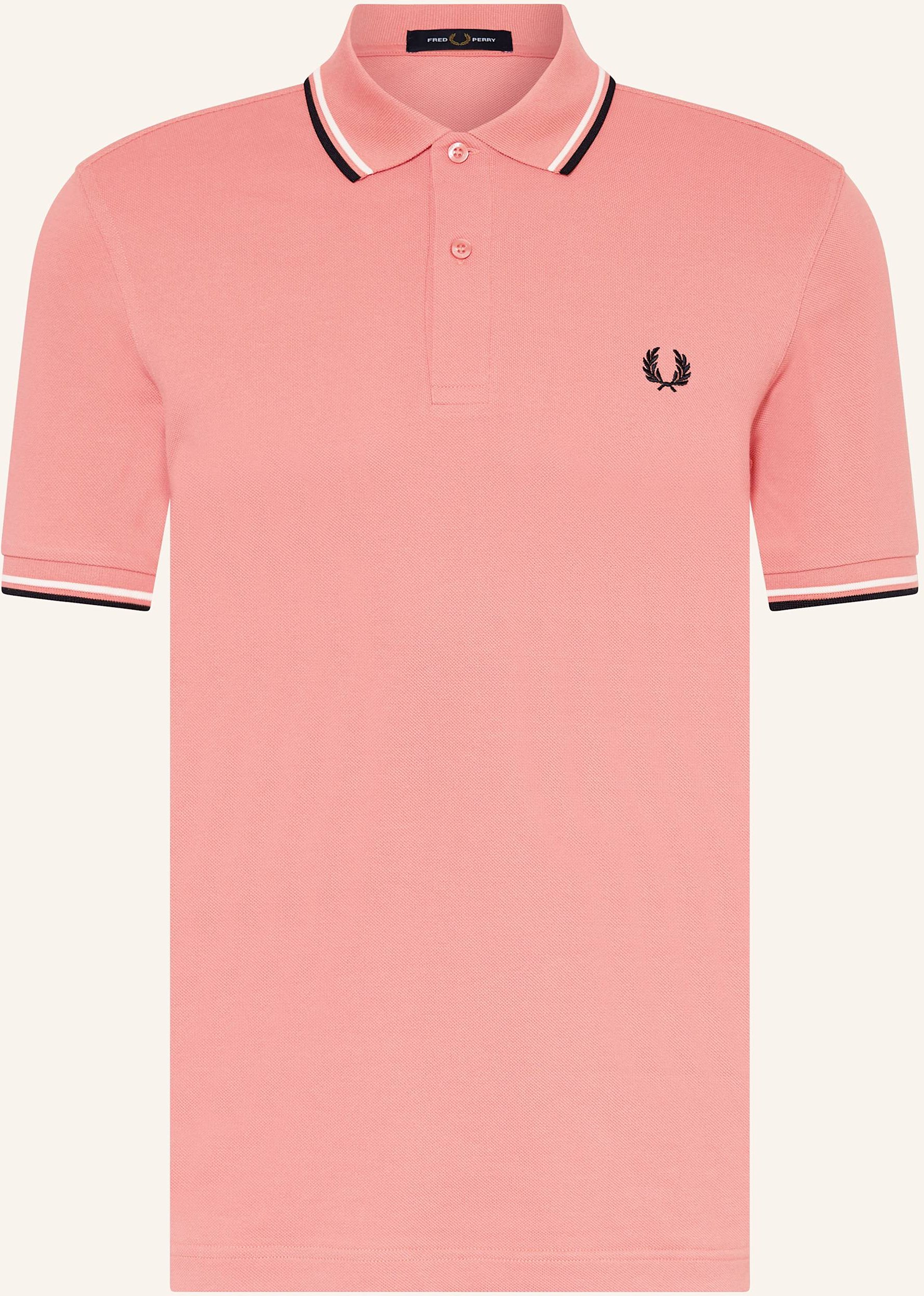Fred Perry Piqué-Poloshirt orange