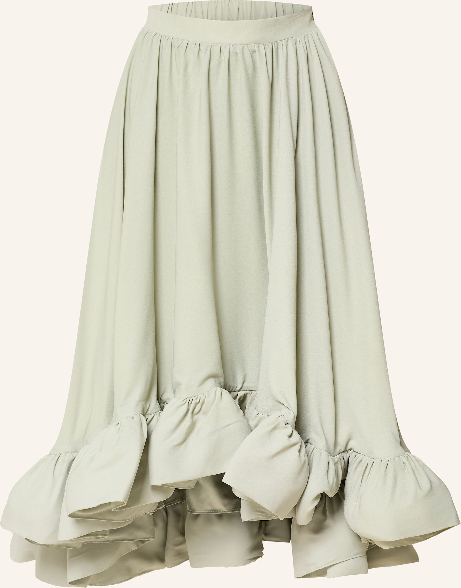 Malina Rock Adriana Mit Volants gruen