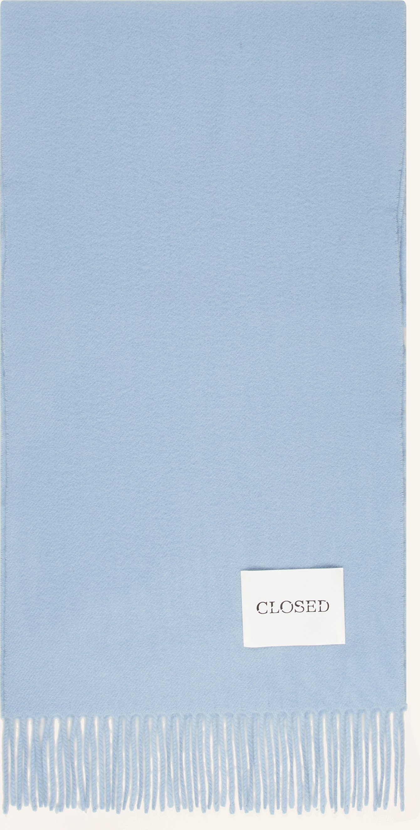 Closed Schal blau