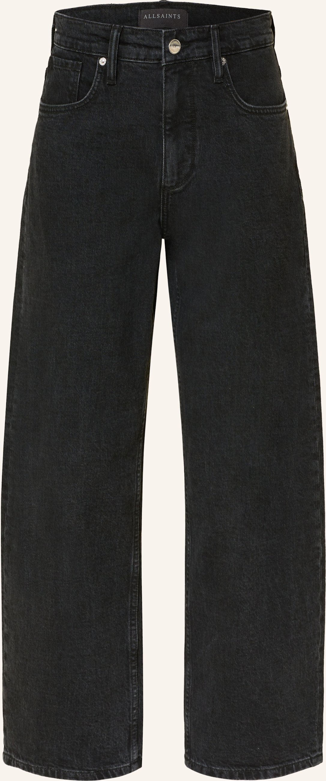 Allsaints Barrel Jeans Sadie schwarz