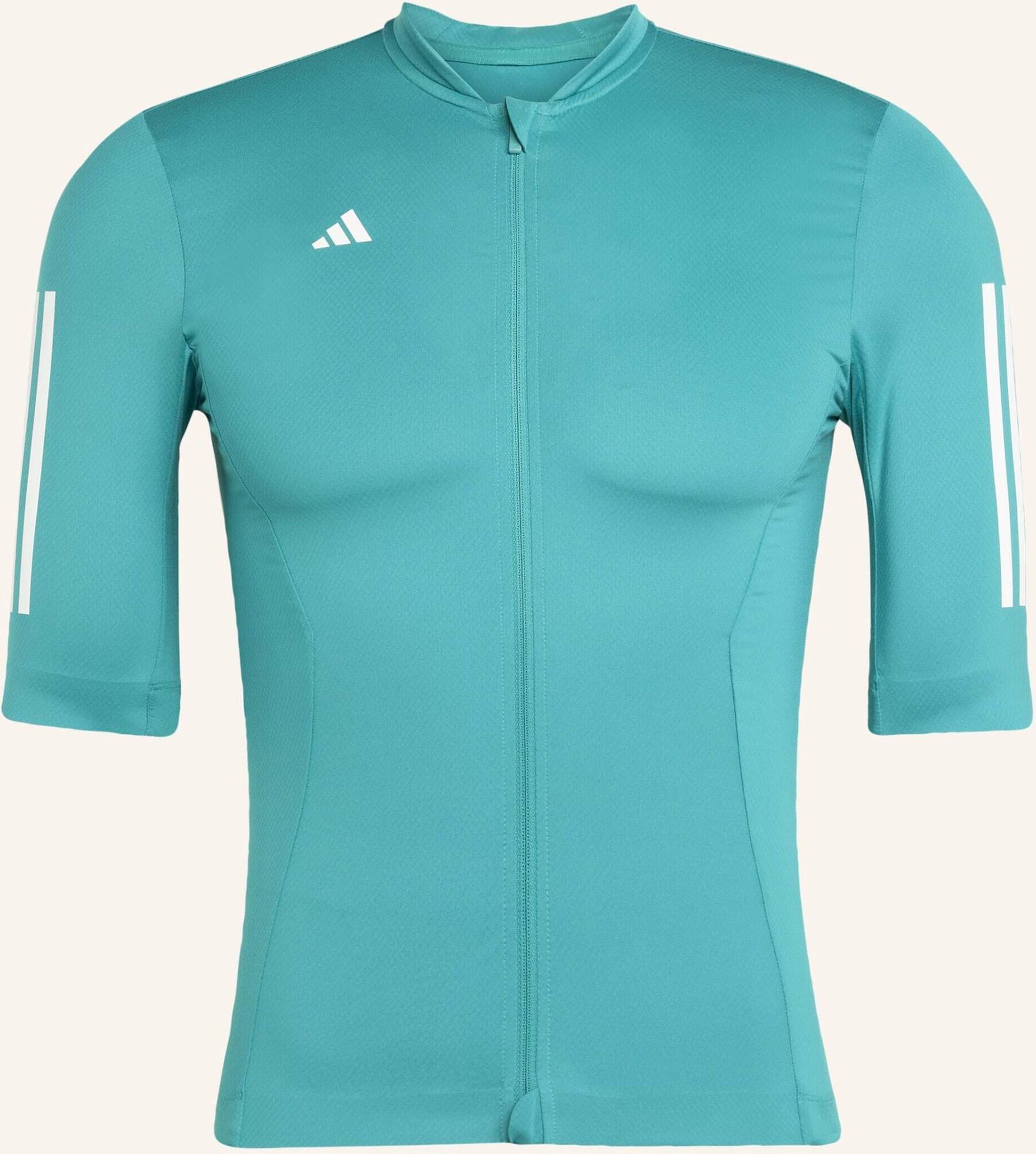 Thumbnail - Adidas Tempo 3-Streifen Radtrikot gruen