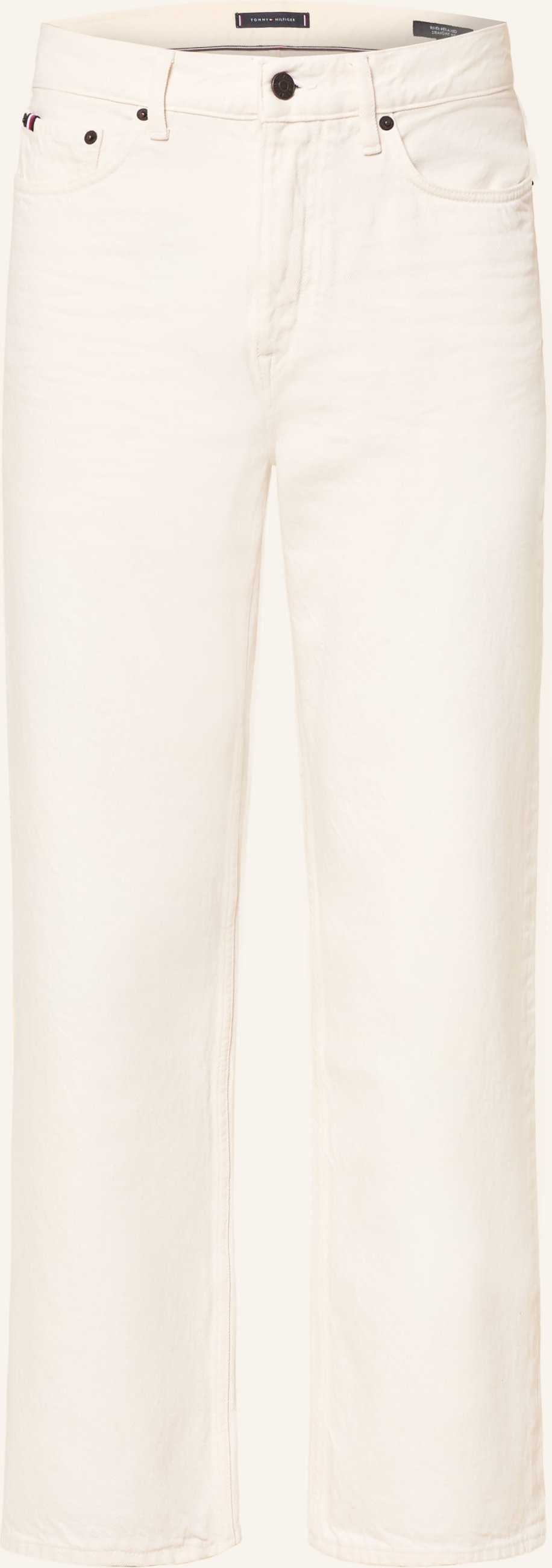 Tommy Hilfiger Jeans River Relaxed Straight Fit weiss