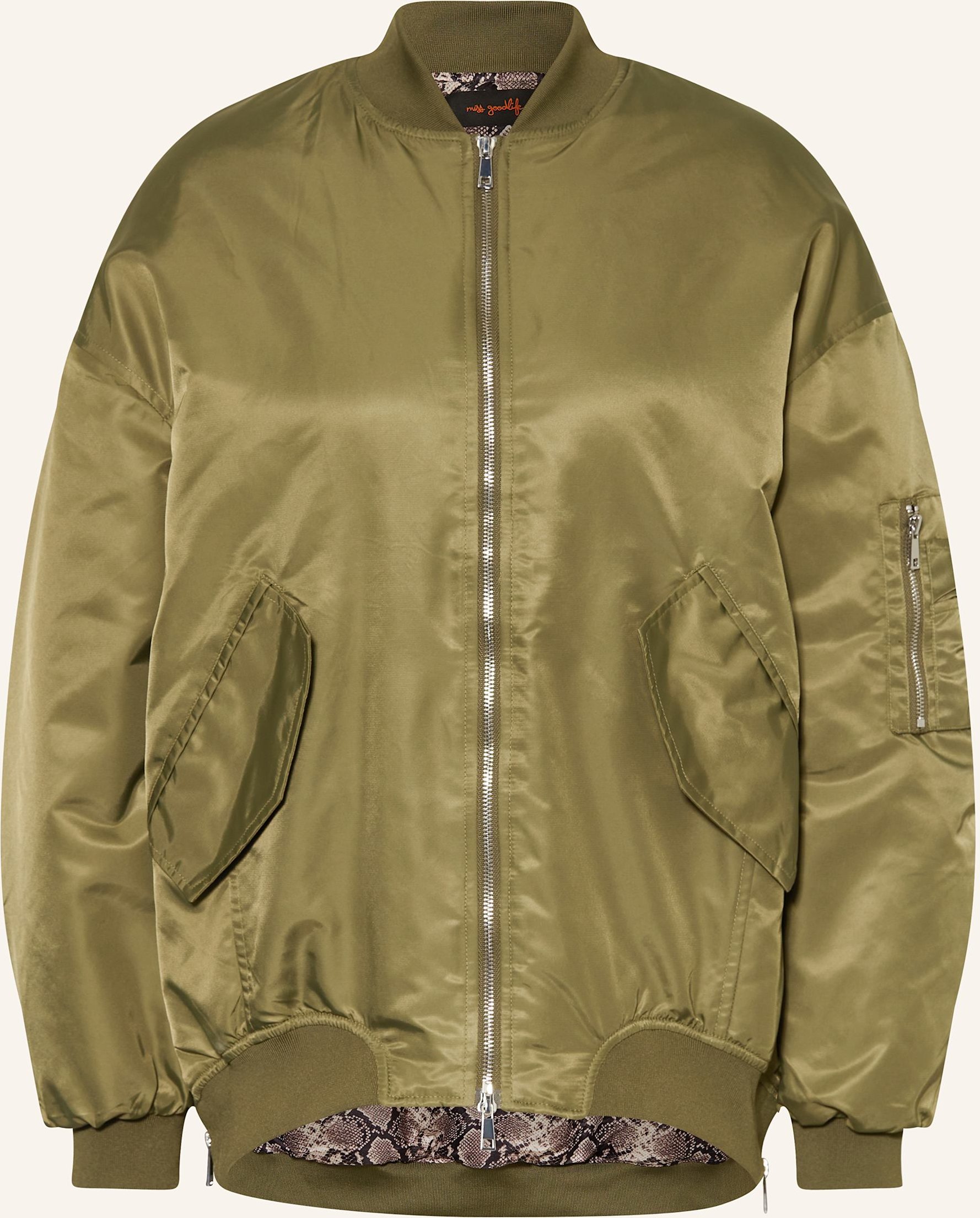 Miss Goodlife Blouson Love gruen