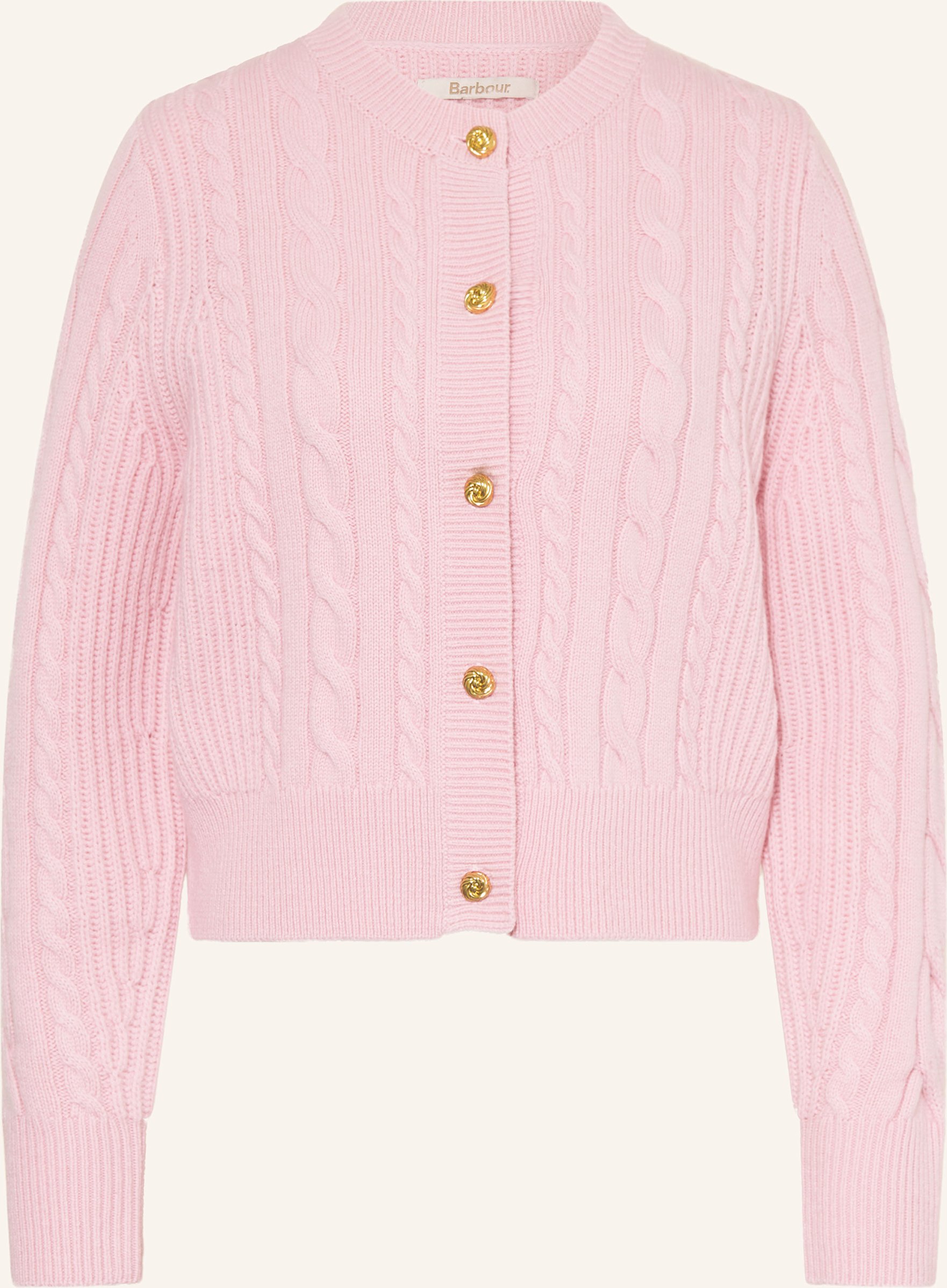 Barbour Strickjacke Elina rosa