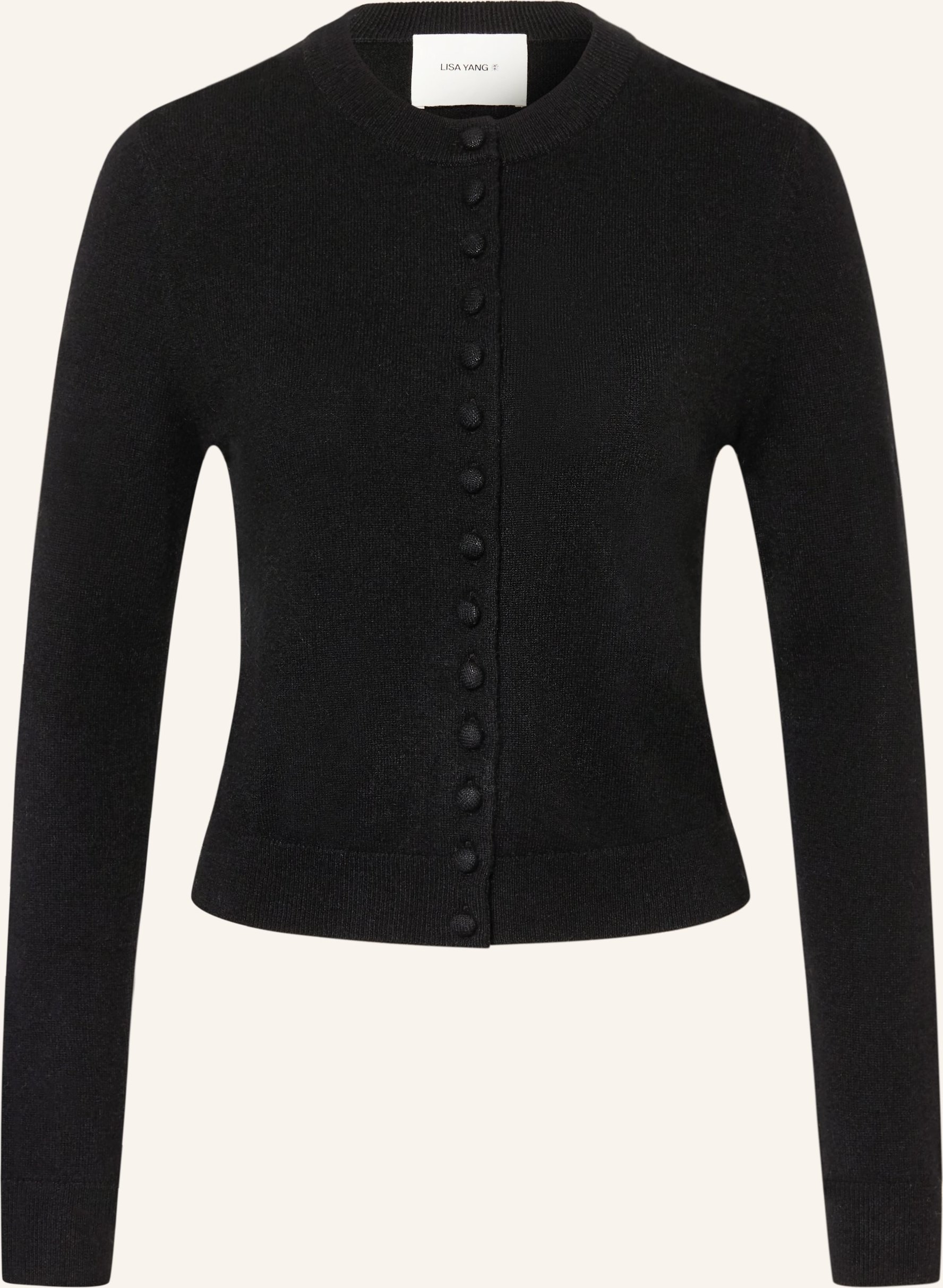 Lisa Yang Strickjacke Aus Cashmere schwarz