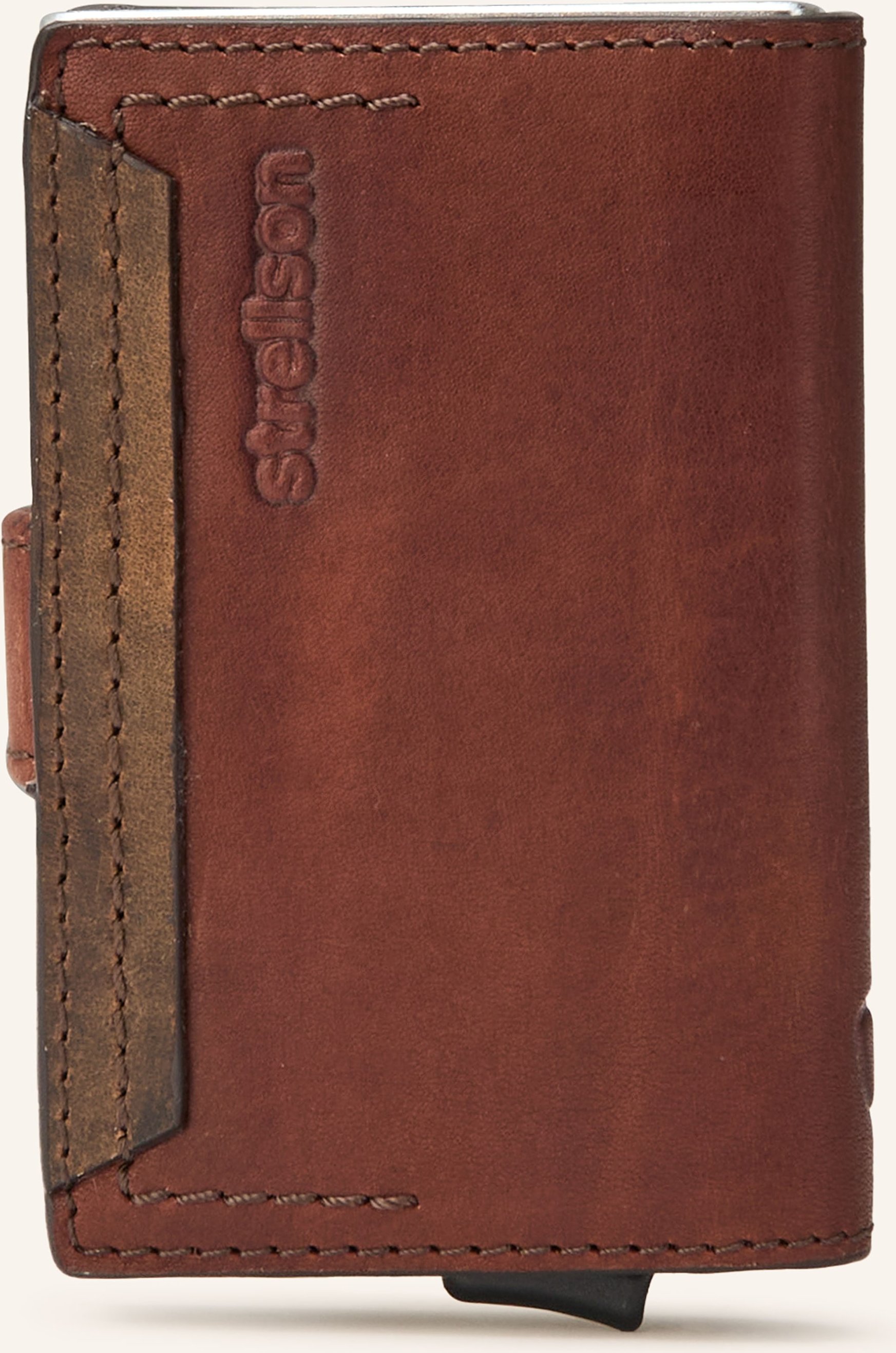 Strellson Kartenetui Camden C-Two E-Cage braun