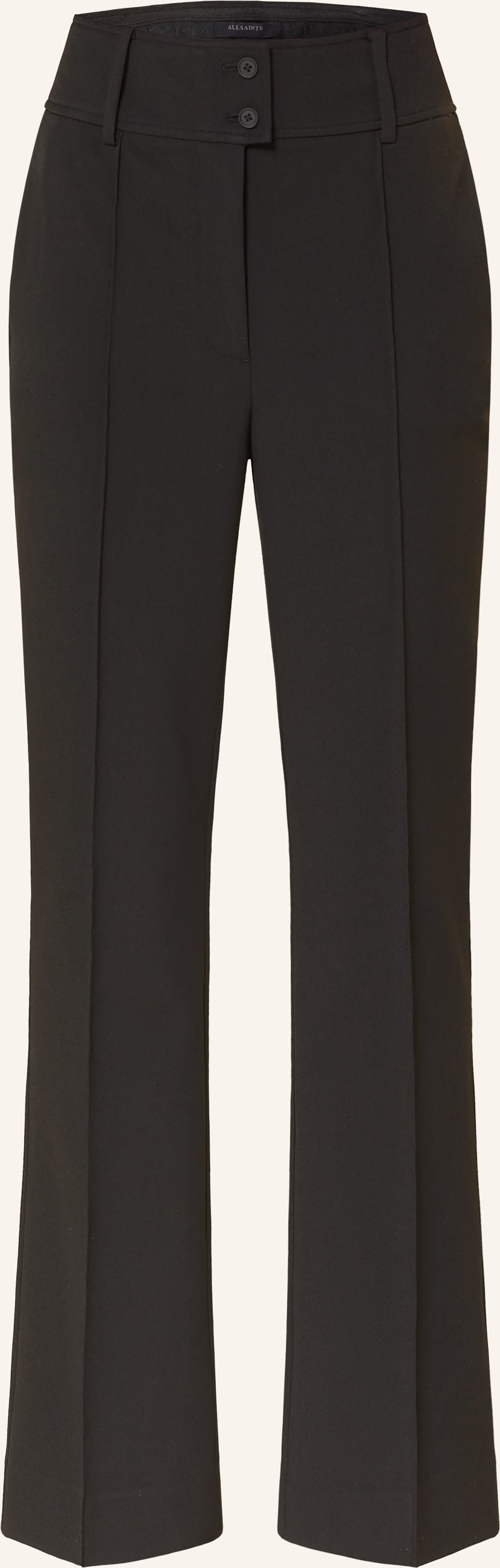 Allsaints Bootcut-Hose Astra schwarz