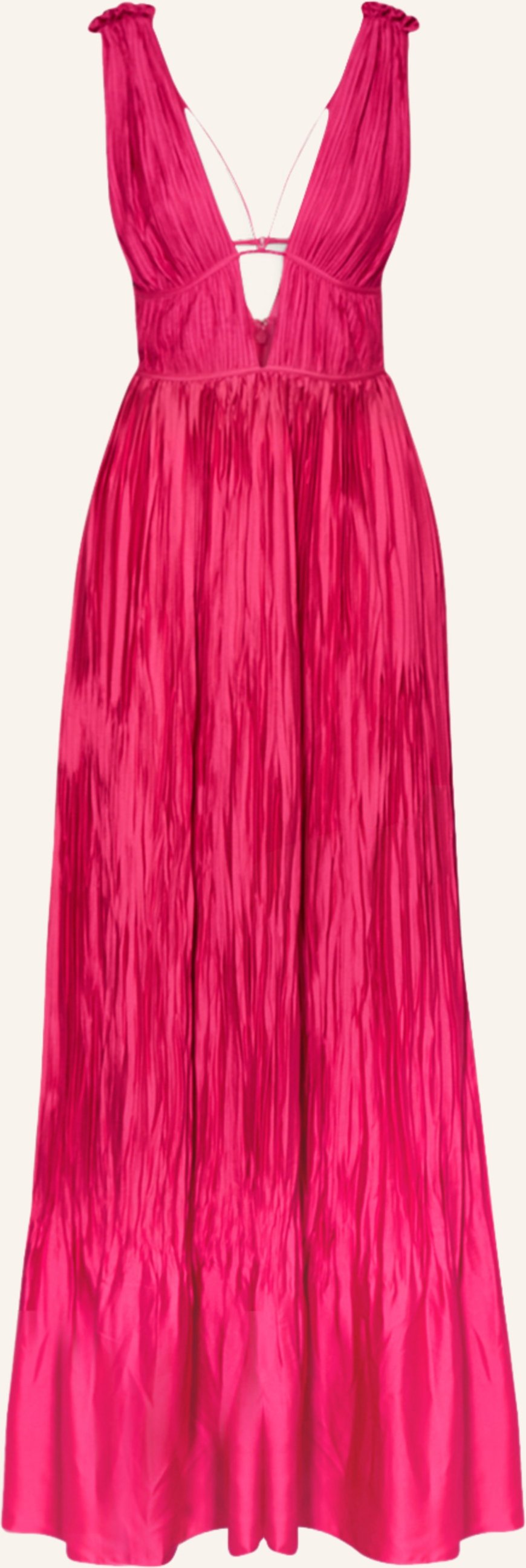 Simkhai Plisseekleid Ostara pink