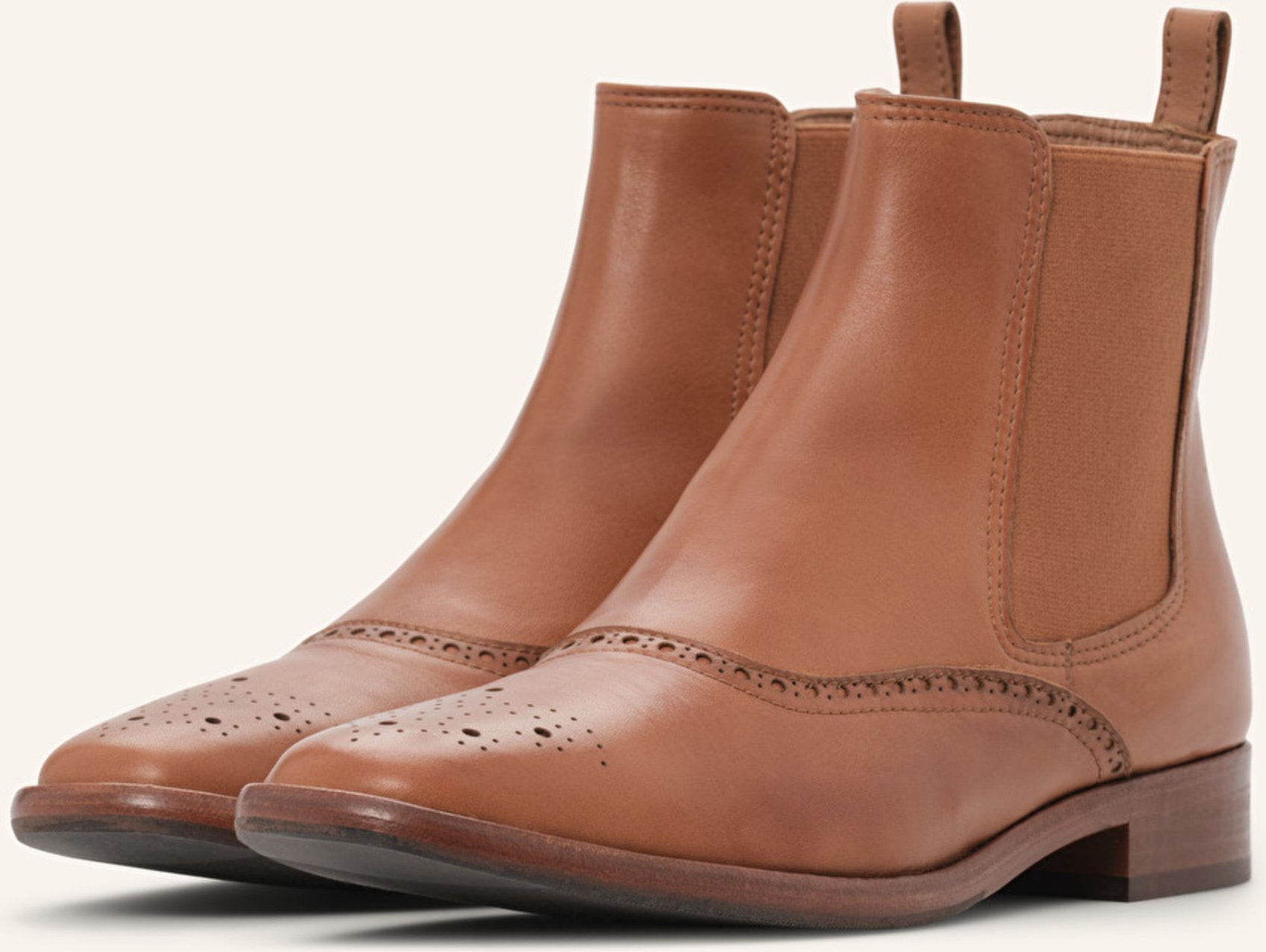 Lottusse Stiefelette Elastische Deia braun