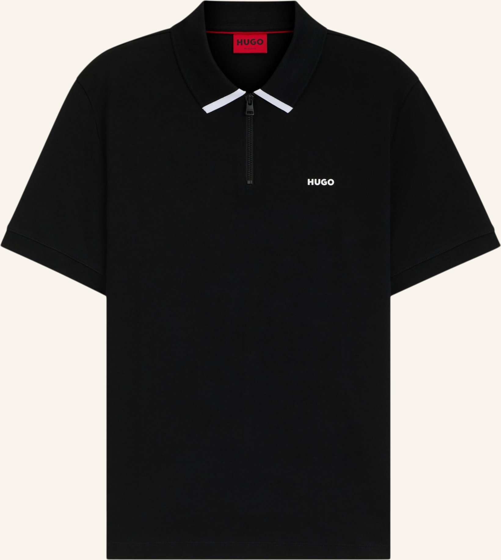 Thumbnail - Hugo Poloshirt Dalomino Regular Fit schwarz