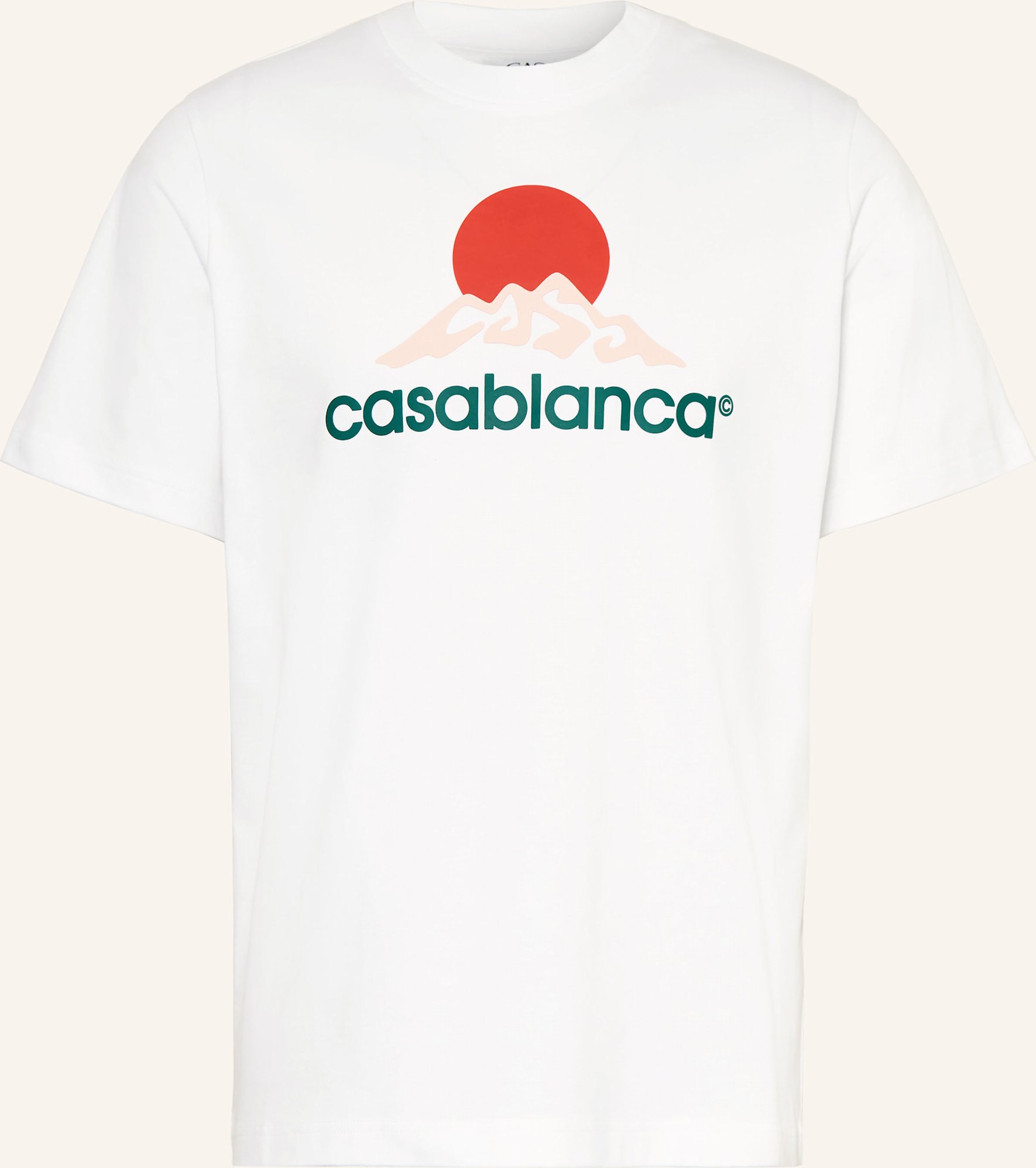 Casablanca T-Shirt weiss