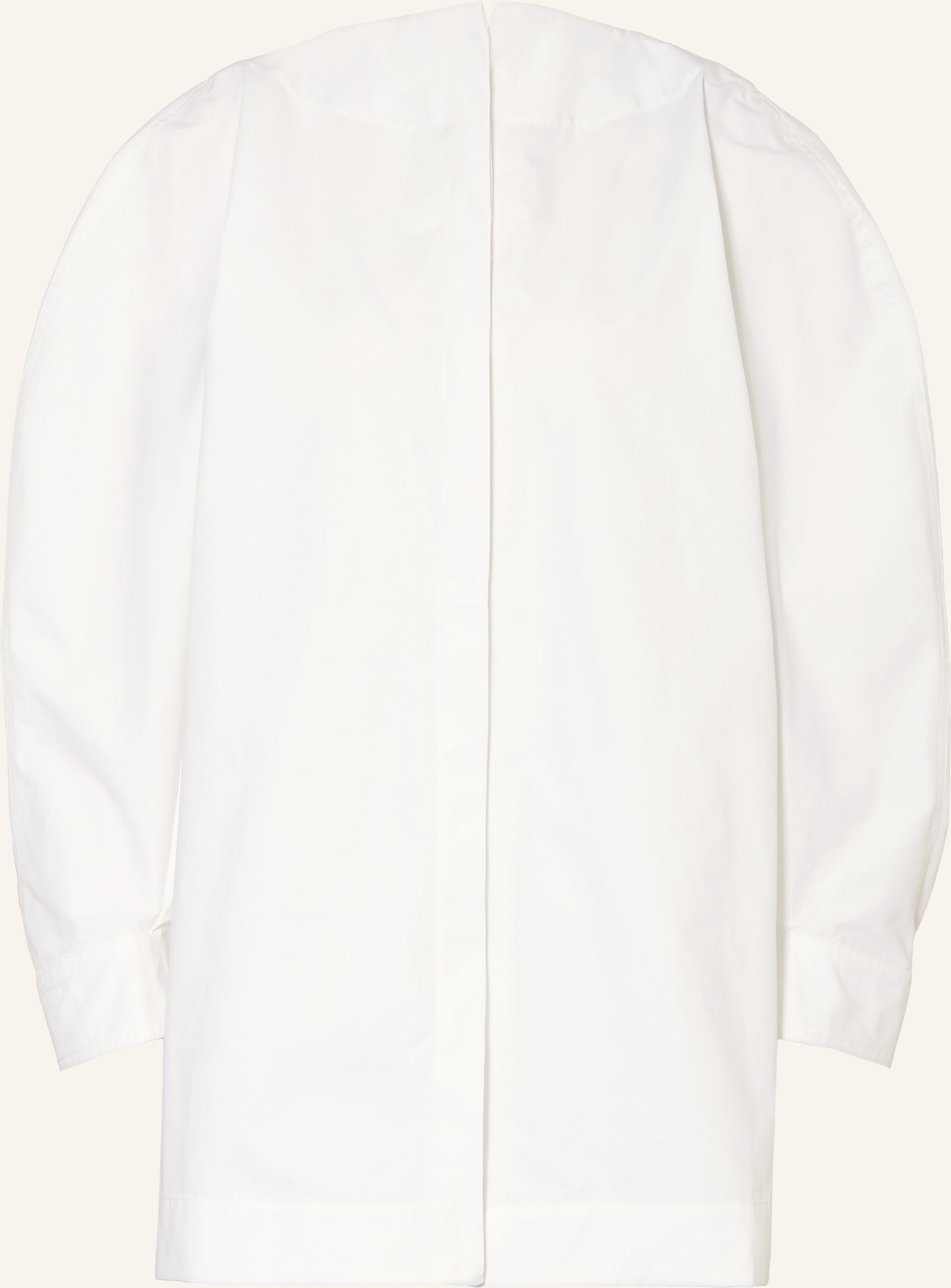 Jacquemus Oversized-Bluse La Chemise Pittore weiss