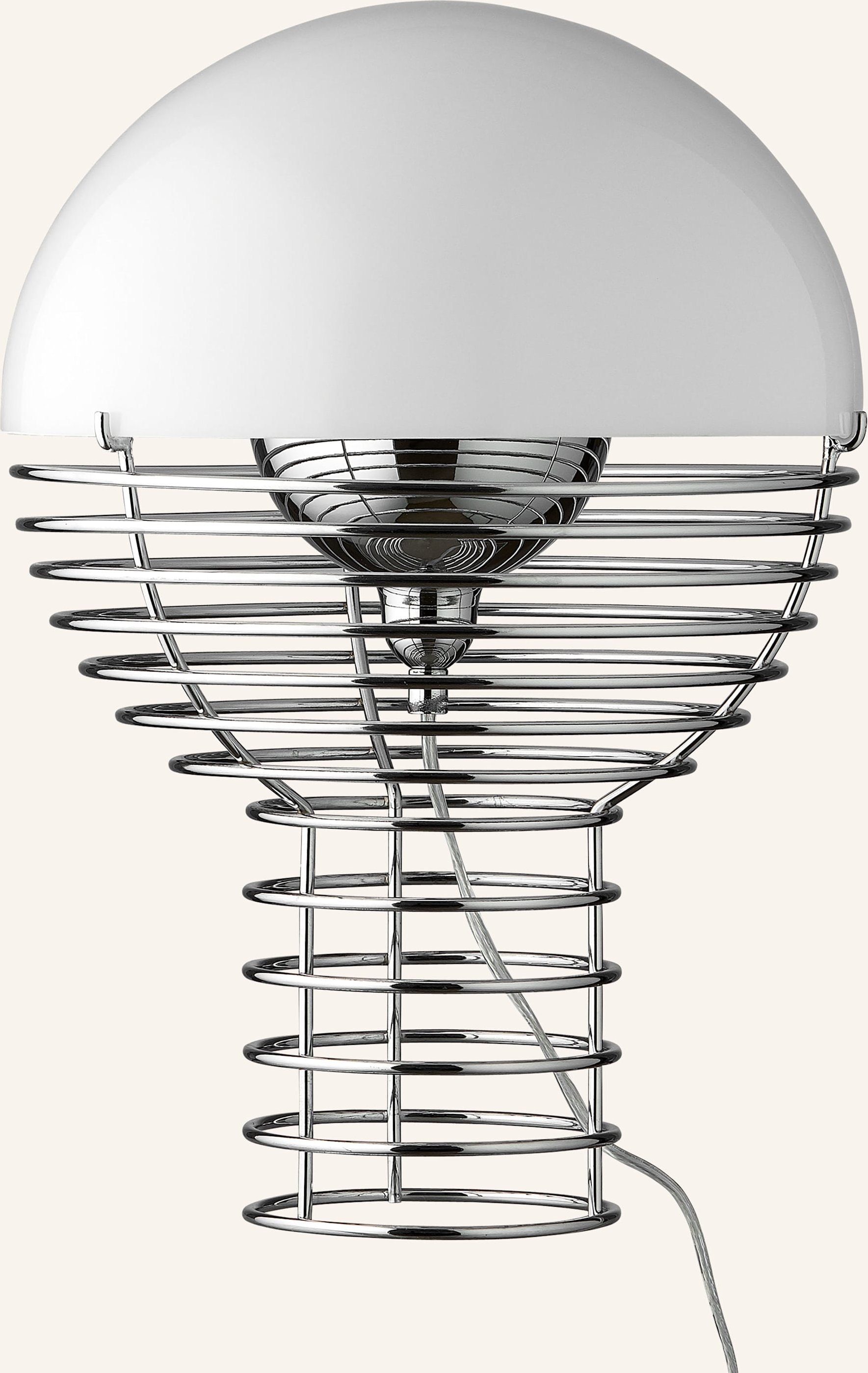 Verpan Tischleuchte Wire weiss