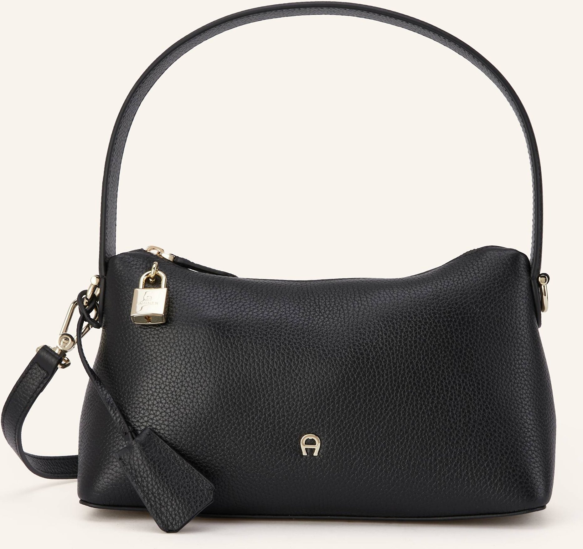 Aigner Schultertasche Delia Small schwarz