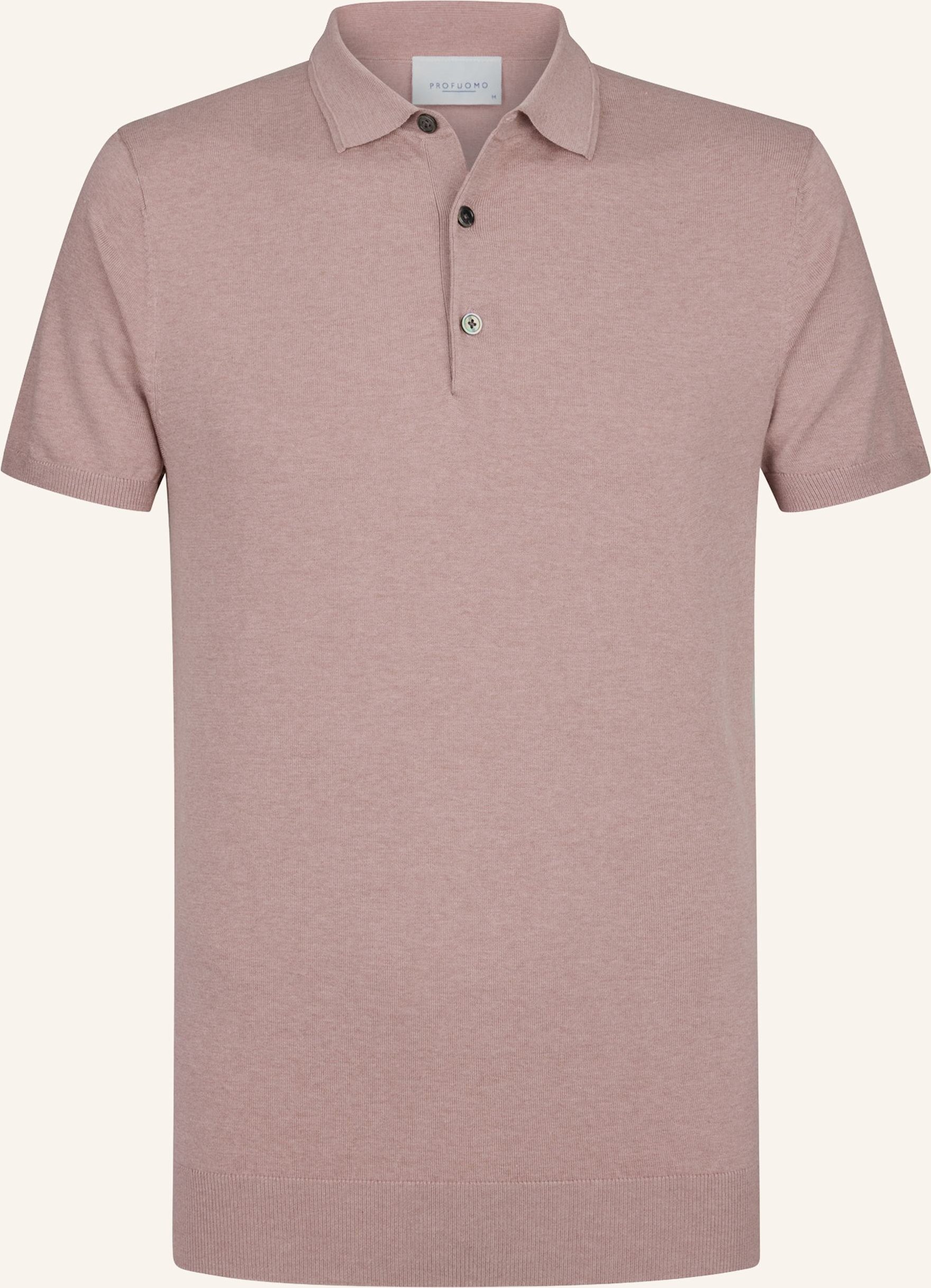 Profuomo Polo Kurzarm pink