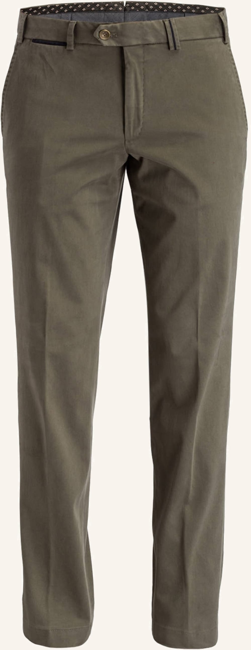 Hiltl Chino Peaker-S Regular Fit gruen