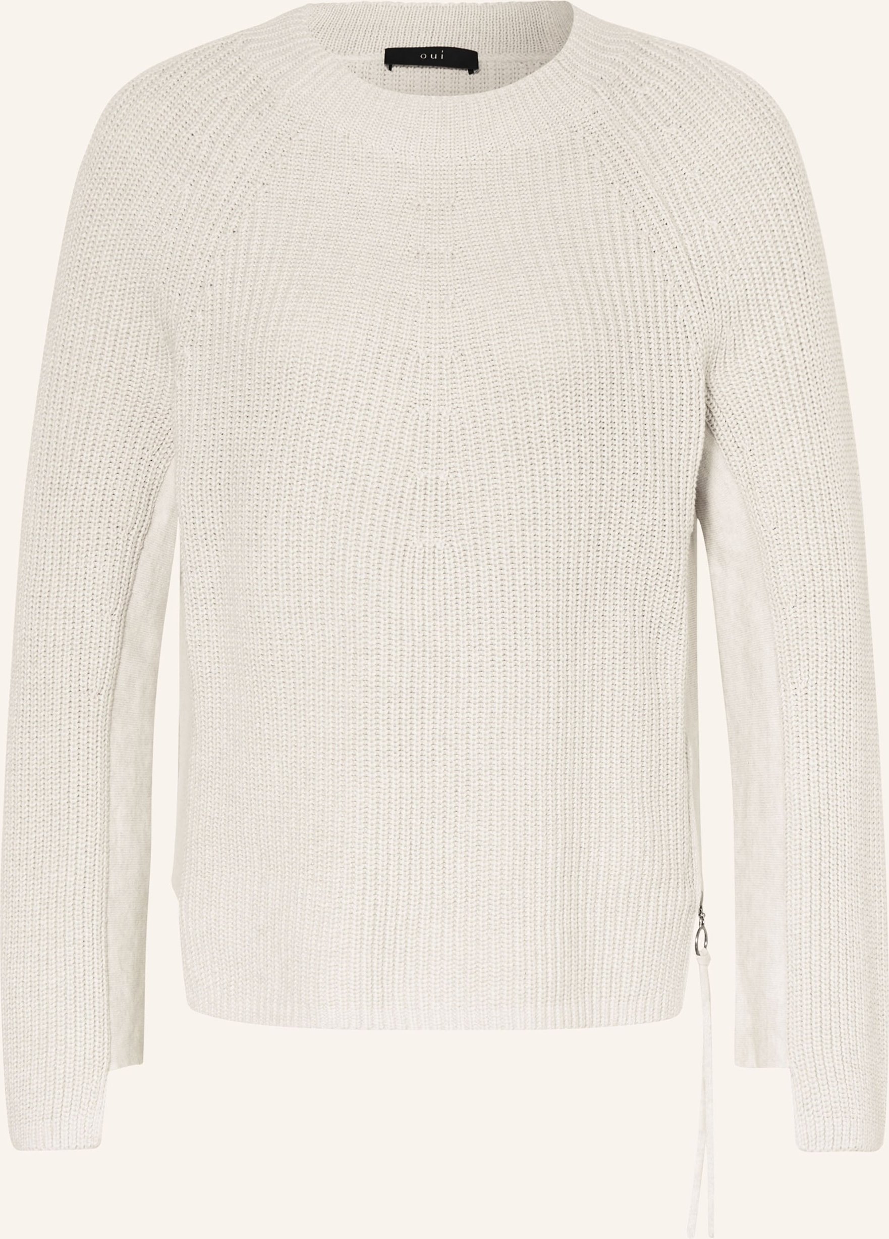 Oui Pullover beige