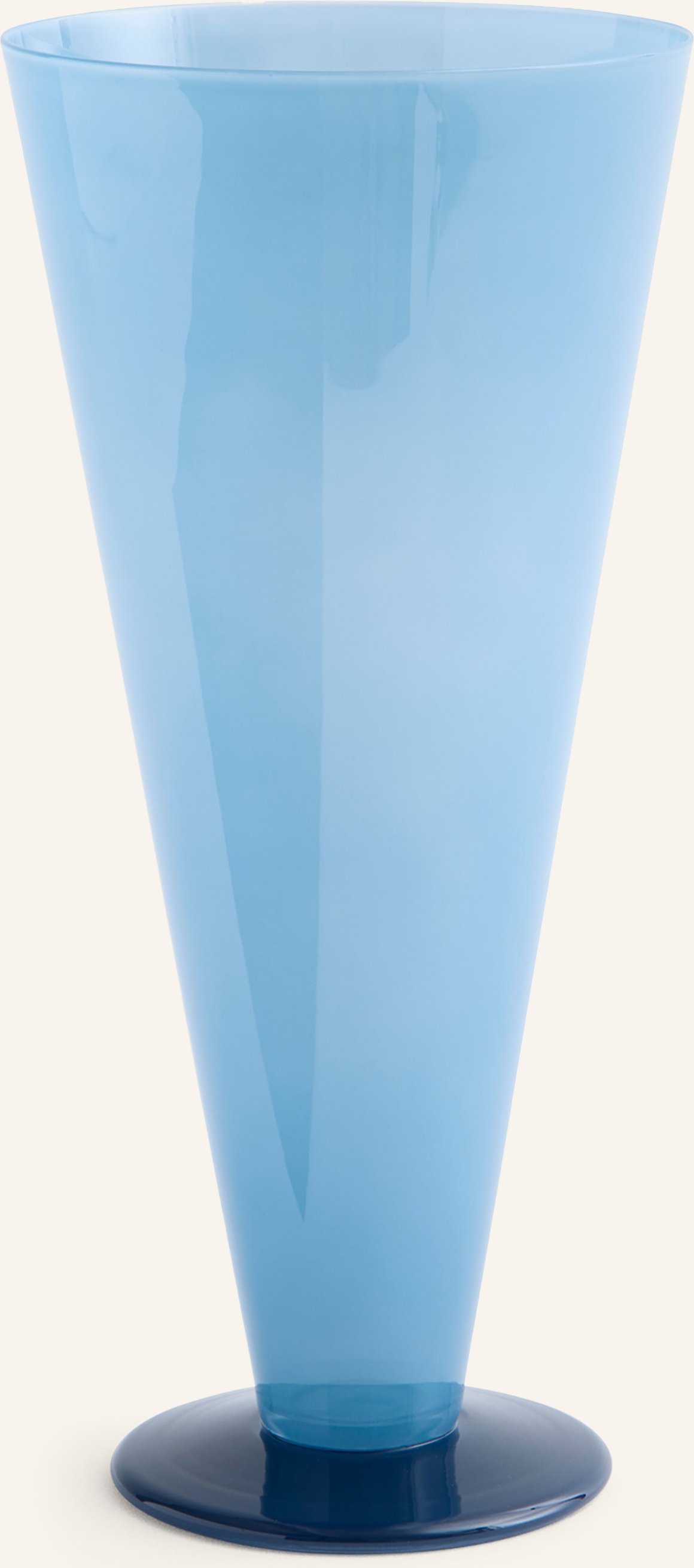 Hay Vase Conical Large blau