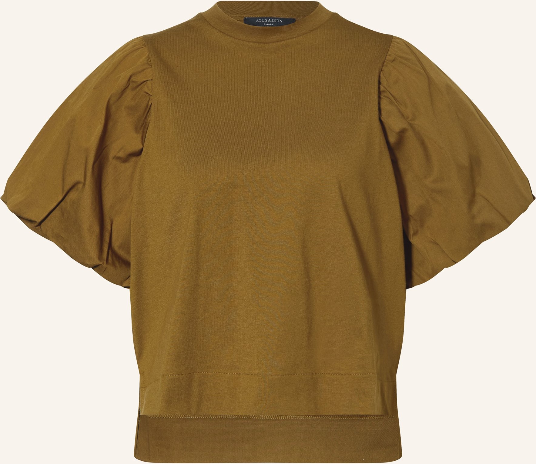 Allsaints T-Shirt Jess Im Materialmix gruen