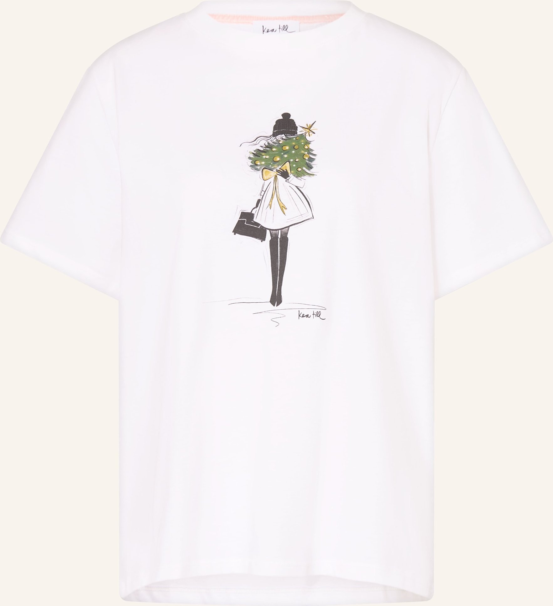 Kera Till T-Shirt weiss